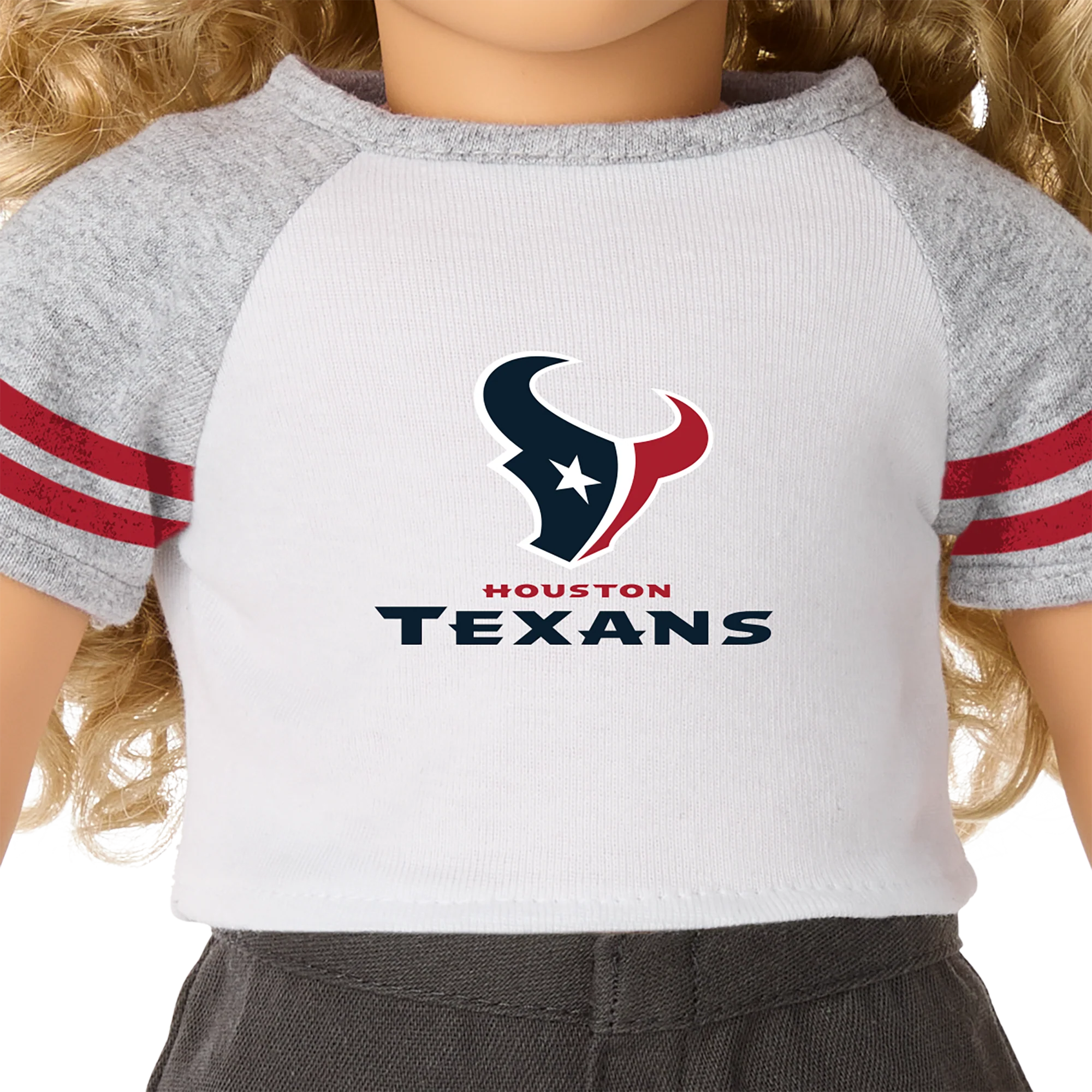 American Girl® x NFL Houston Texans Fan Tee for 18-inch Dolls