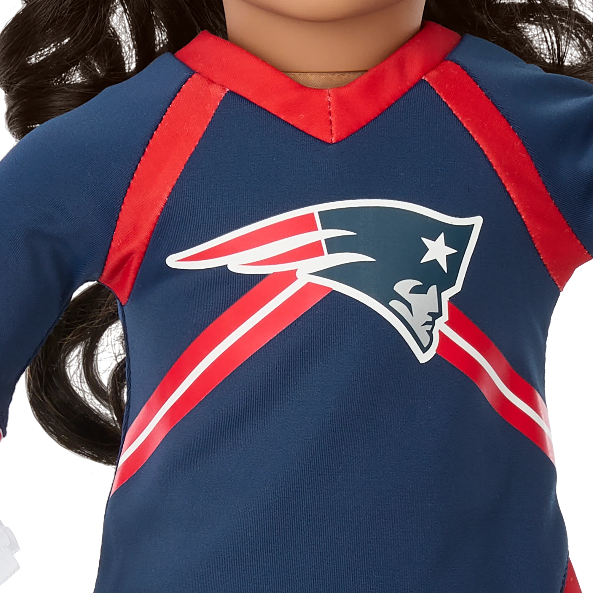 American Girl® x NFL New England Patriots Cheer Uniform for 18-inch Dolls