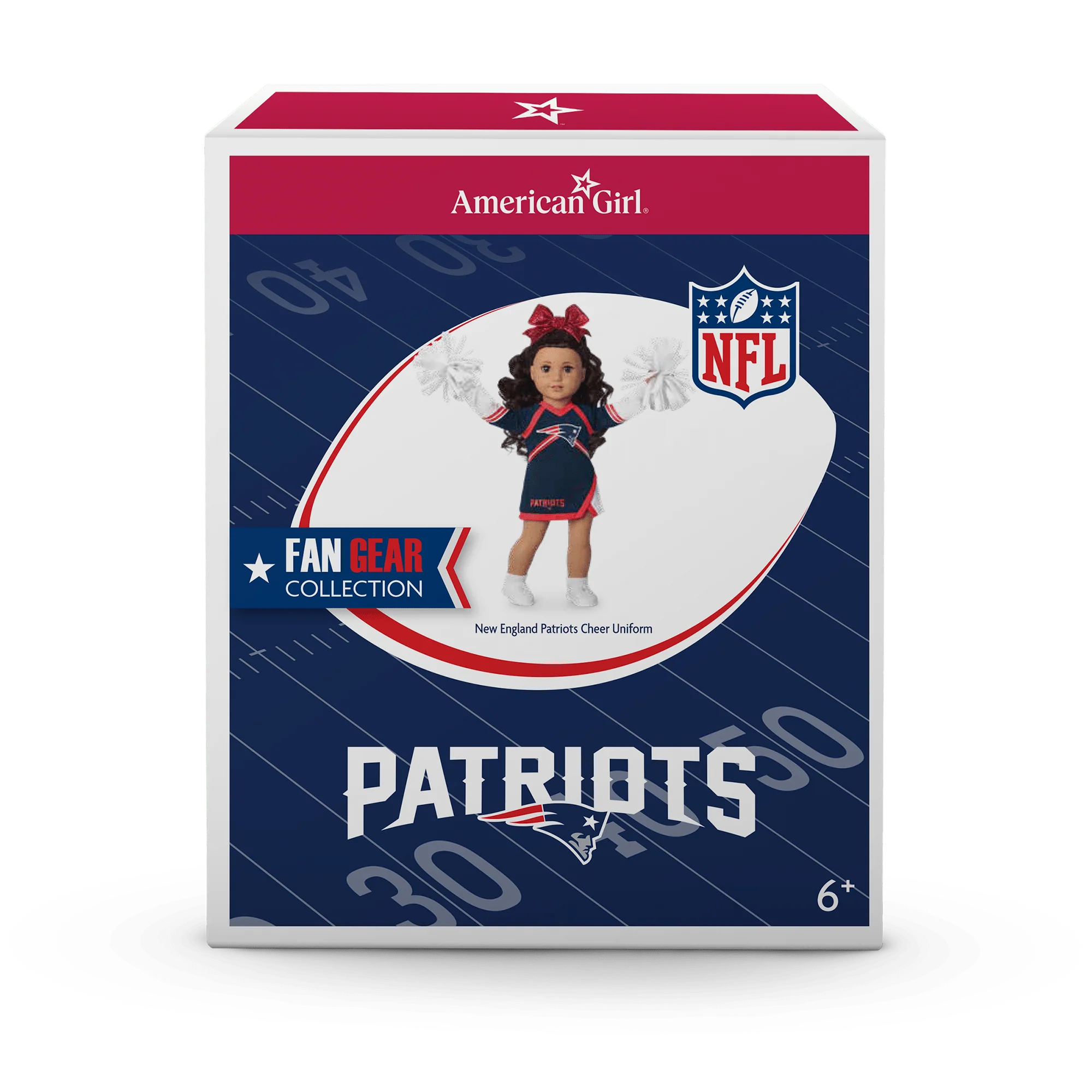 American Girl® x NFL New England Patriots Cheer Uniform for 18-inch Dolls