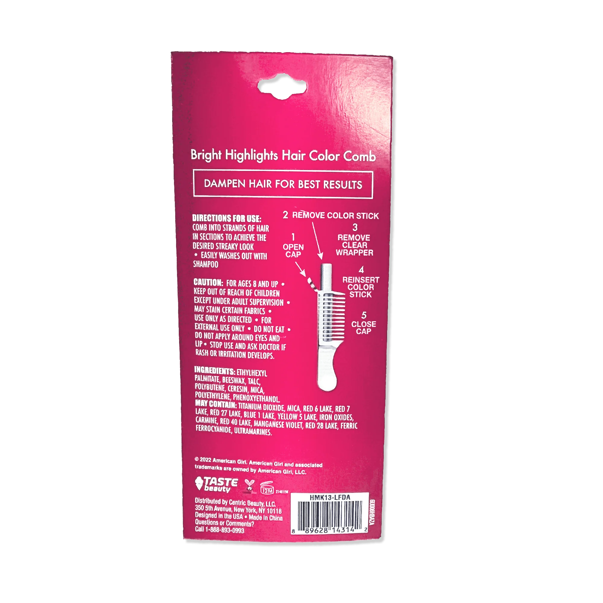 Bright Highlights Color Comb for Girls