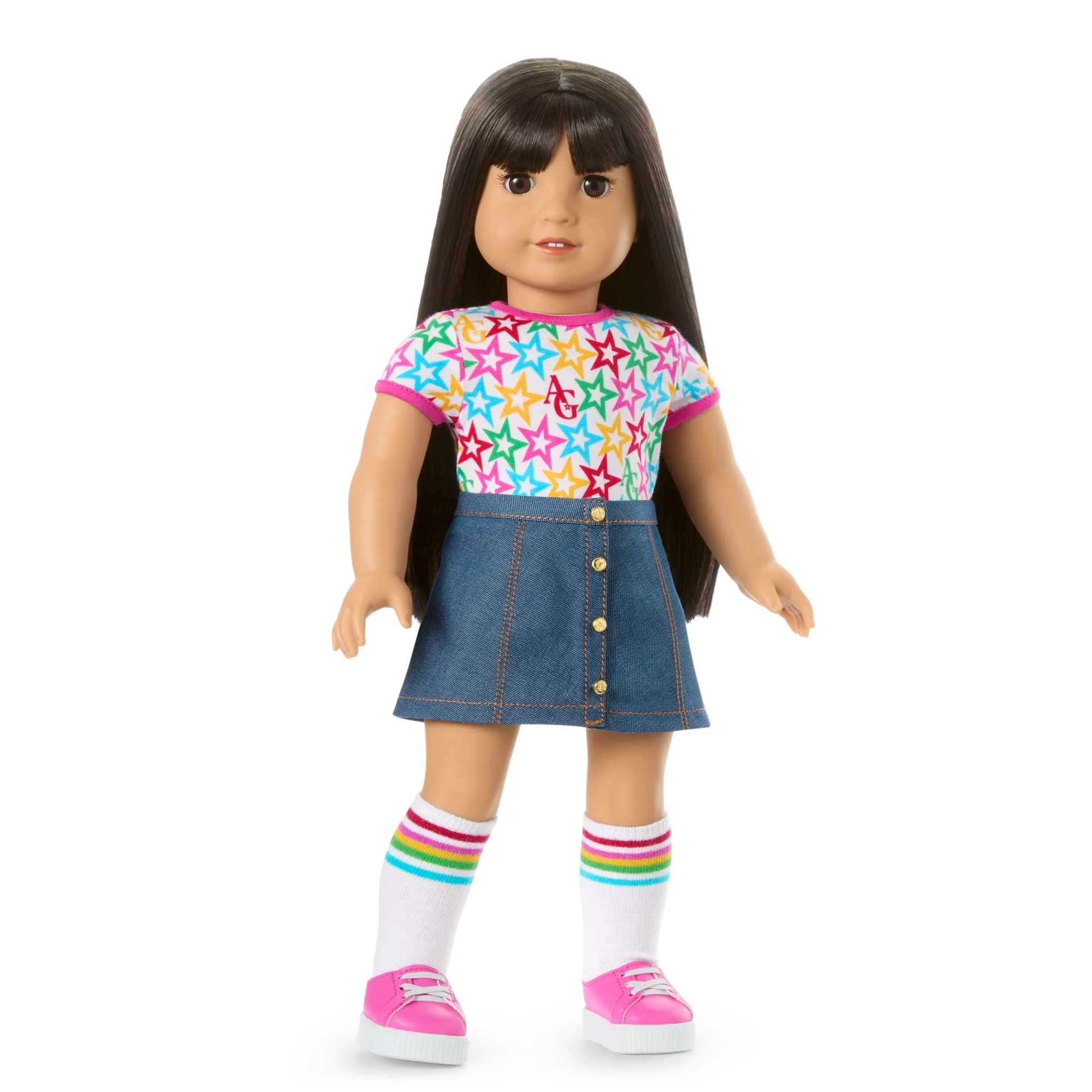 Truly Me™ 18-inch Doll #130 with straight black-brown hair 9 Truly Me™ 18-inch Doll #130 with straight black-brown hair