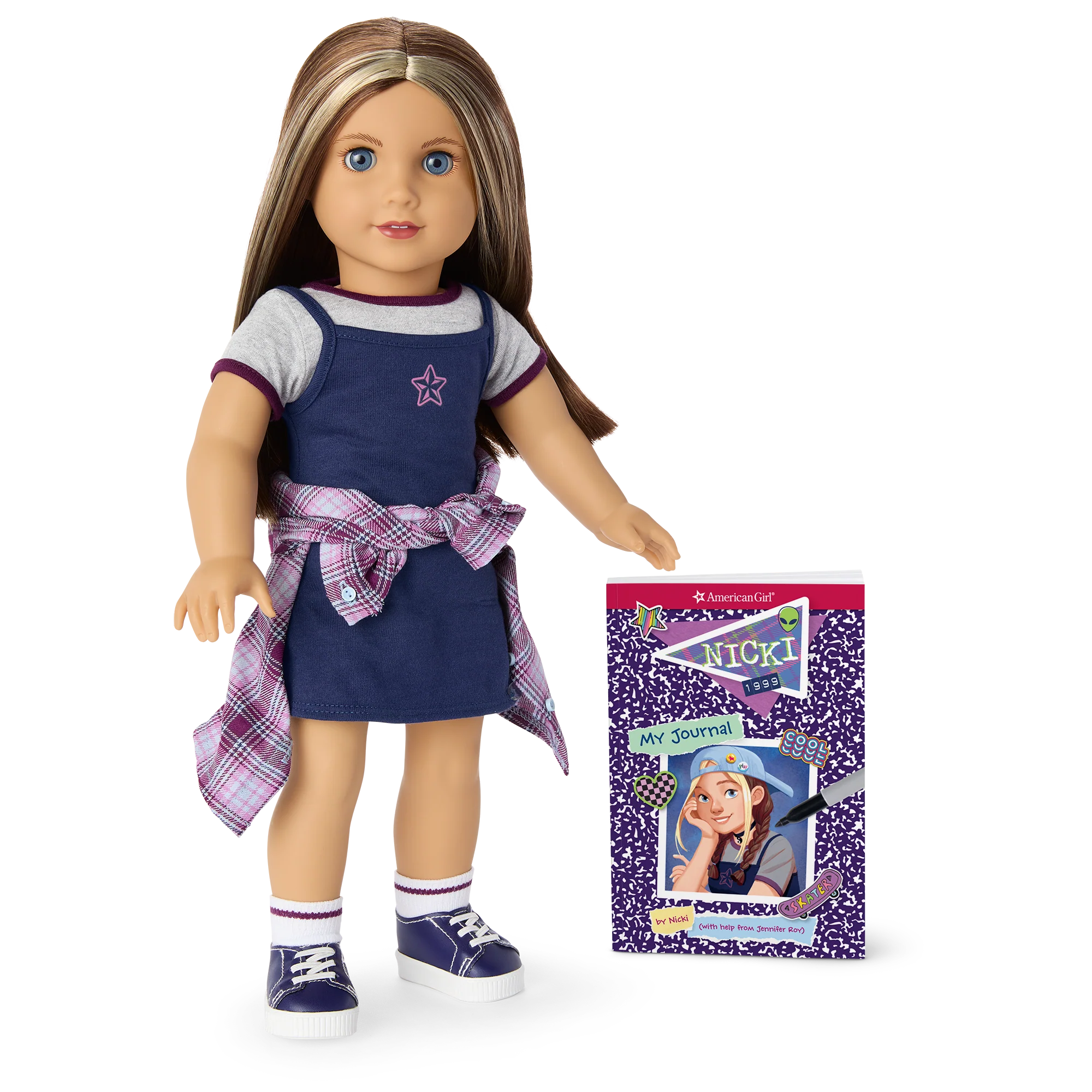 Nicki™ 18-inch Doll & Journal (Historical Characters)