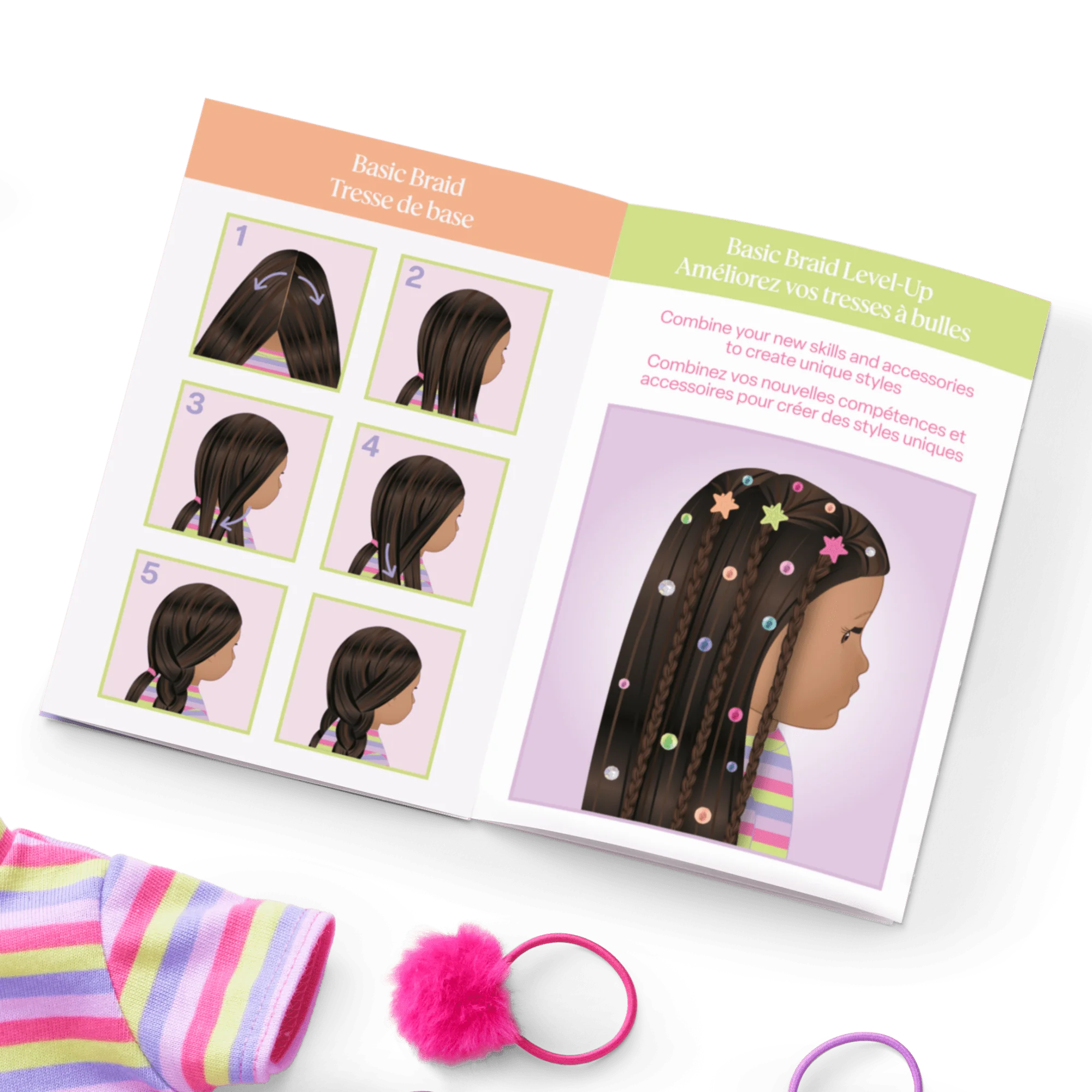 Long Hair Looks™ by Truly Me™ 18-inch Doll #134 & hair accessories