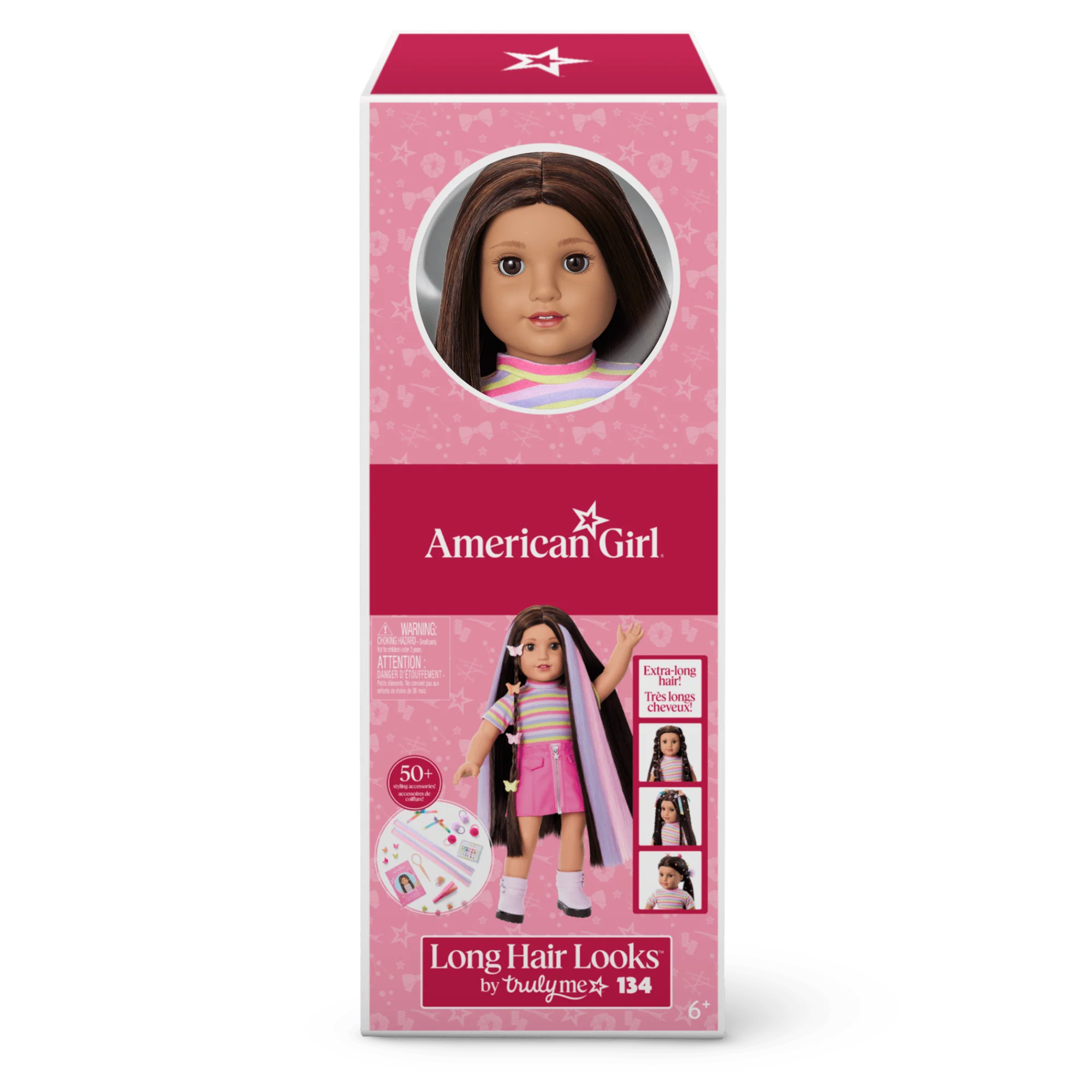 Long Hair Looks™ by Truly Me™ 18-inch Doll #134 & hair accessories