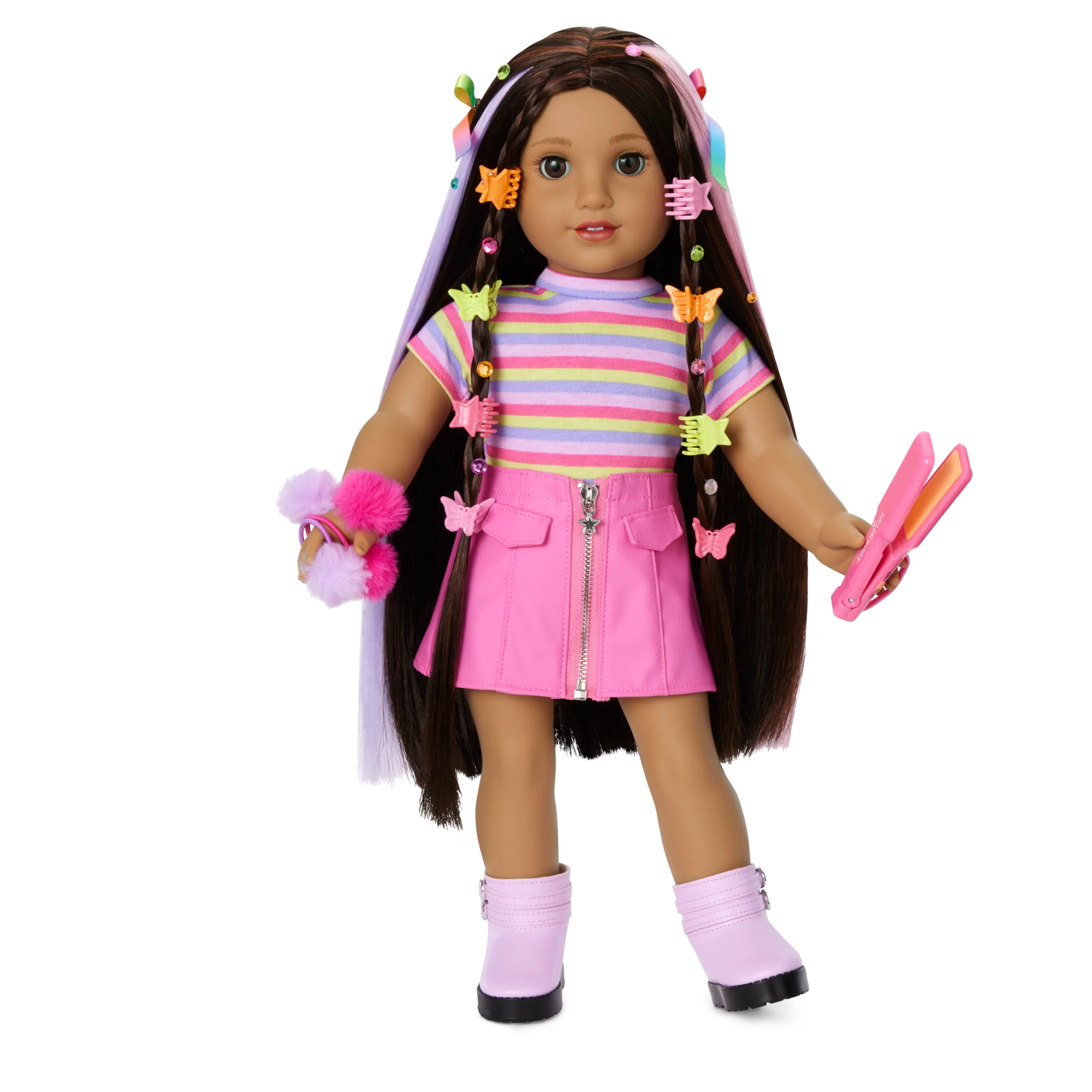 Long Hair Looks™ by Truly Me™ 18-inch Doll #134 & hair accessories