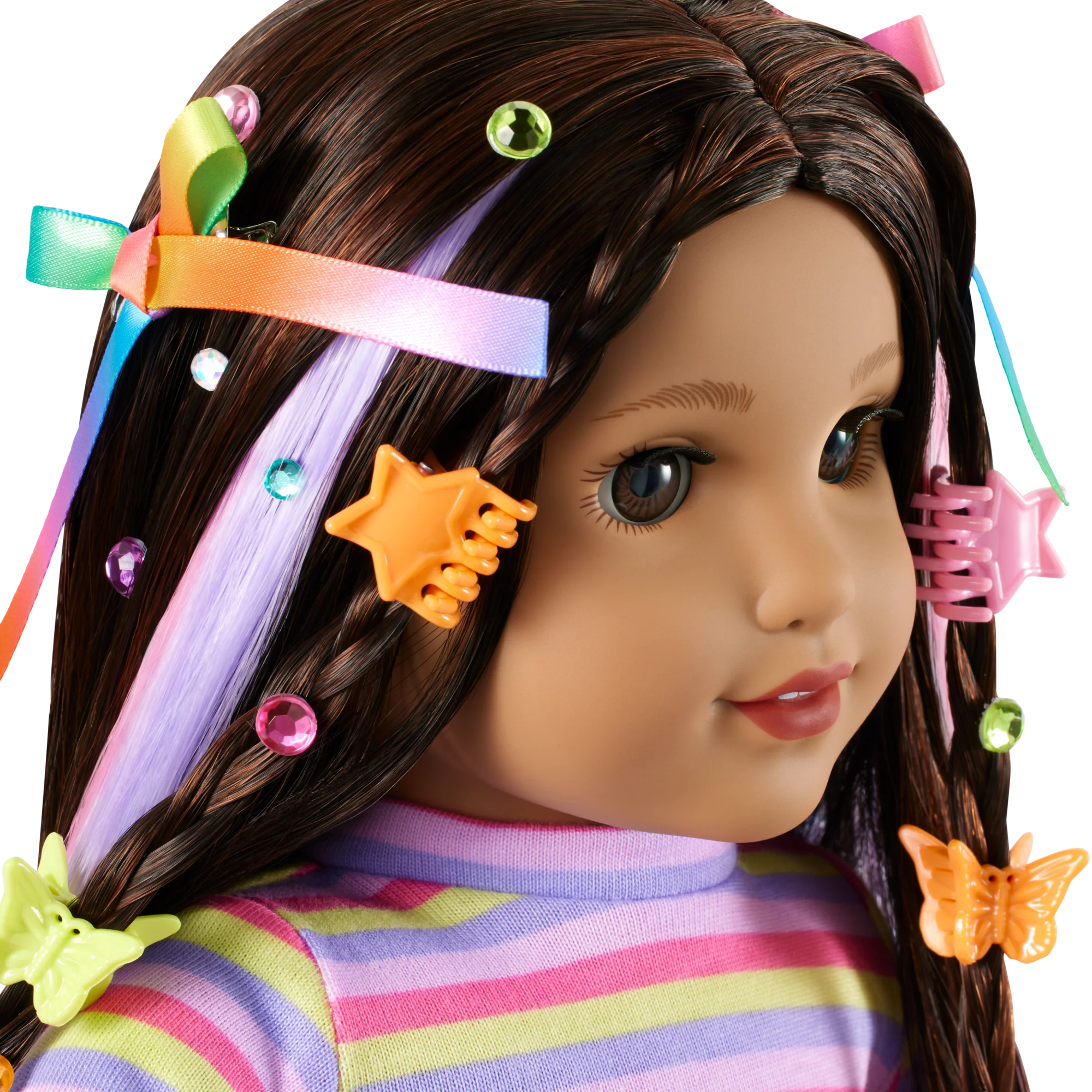 Long Hair Looks™ by Truly Me™ 18-inch Doll #134 & hair accessories