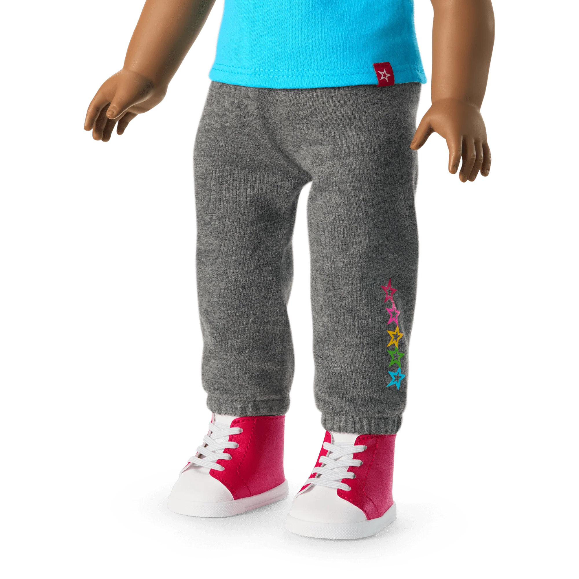 Truly Me™ 18-inch Doll #113 with curly dark-brown hair
