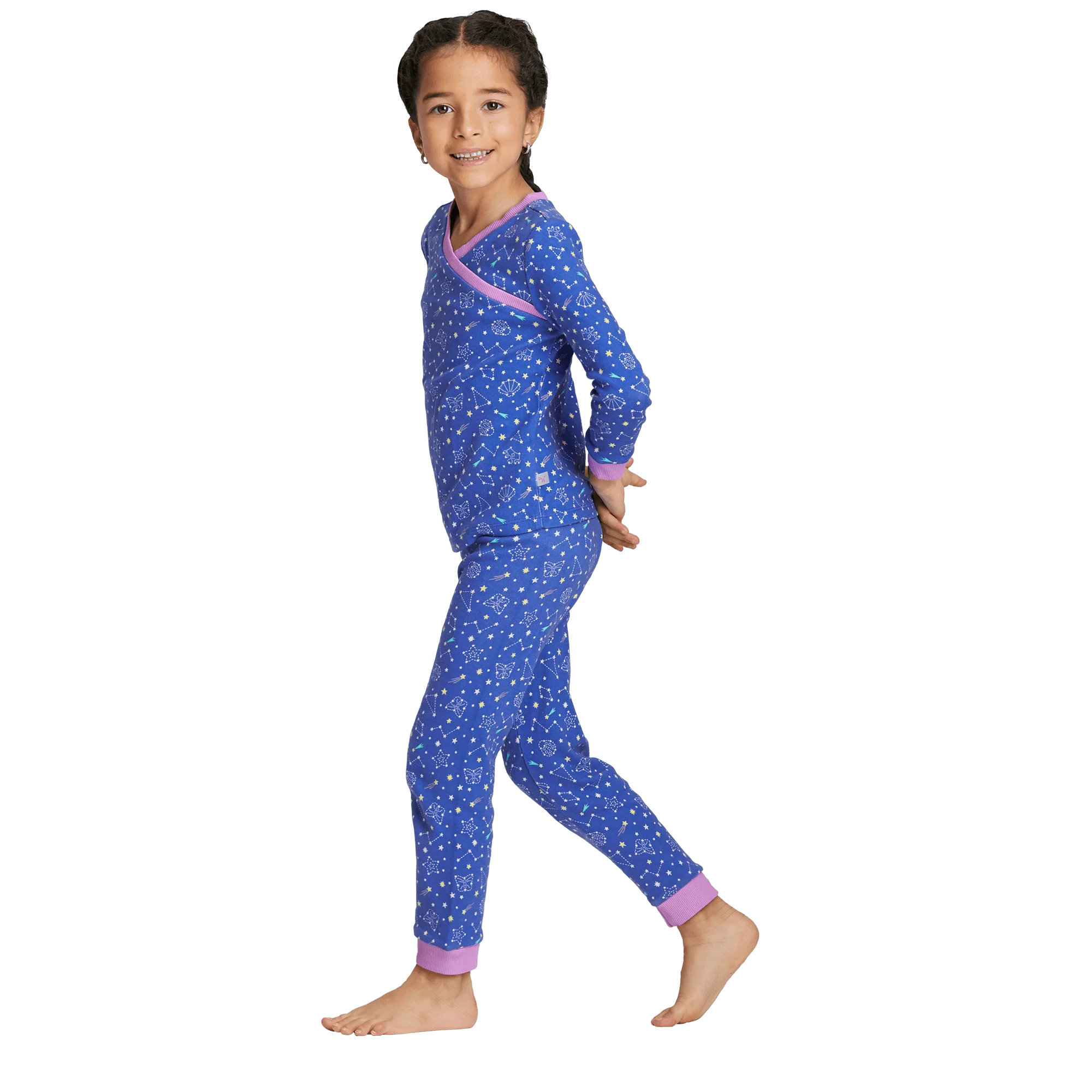 Starry Sky Pajamas for Girls