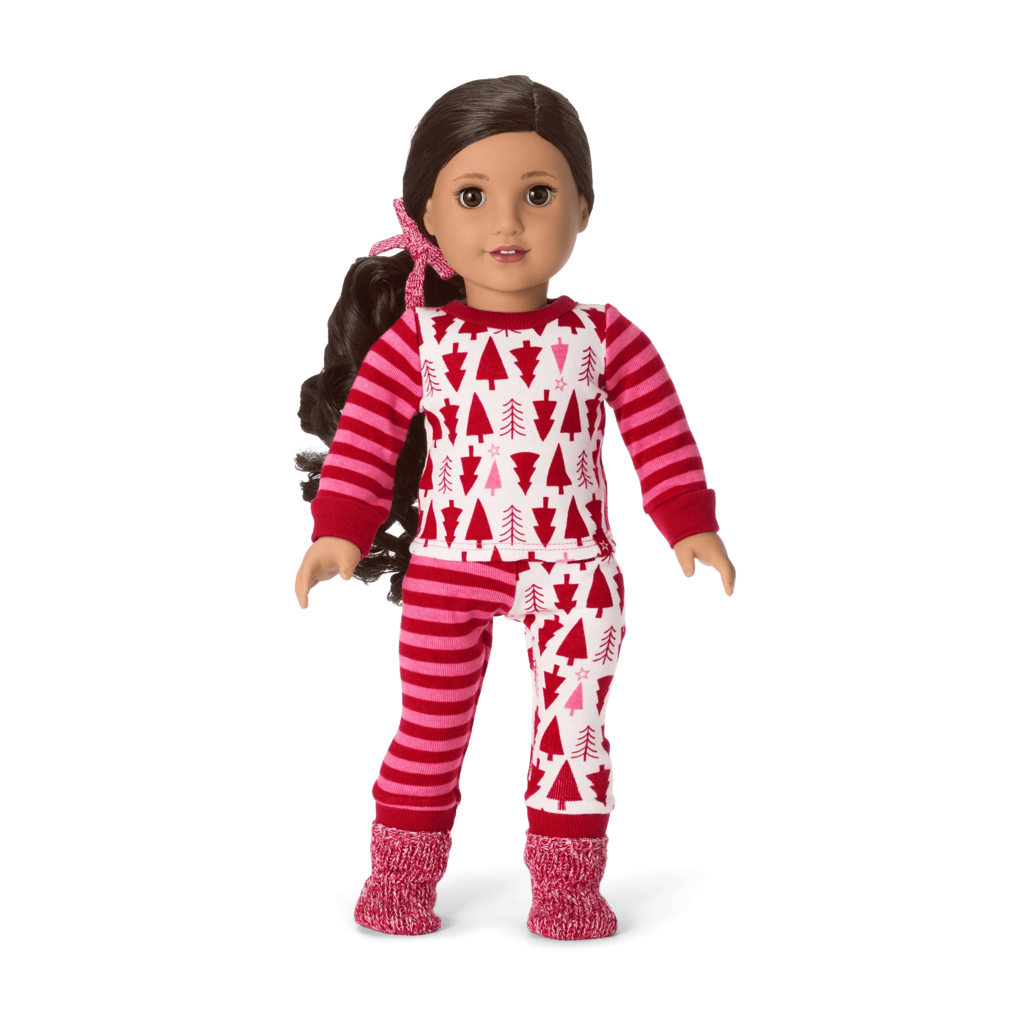 American Girl® x Hanna Andersson Holiday Treetops Pajamas for 18-inch Dolls