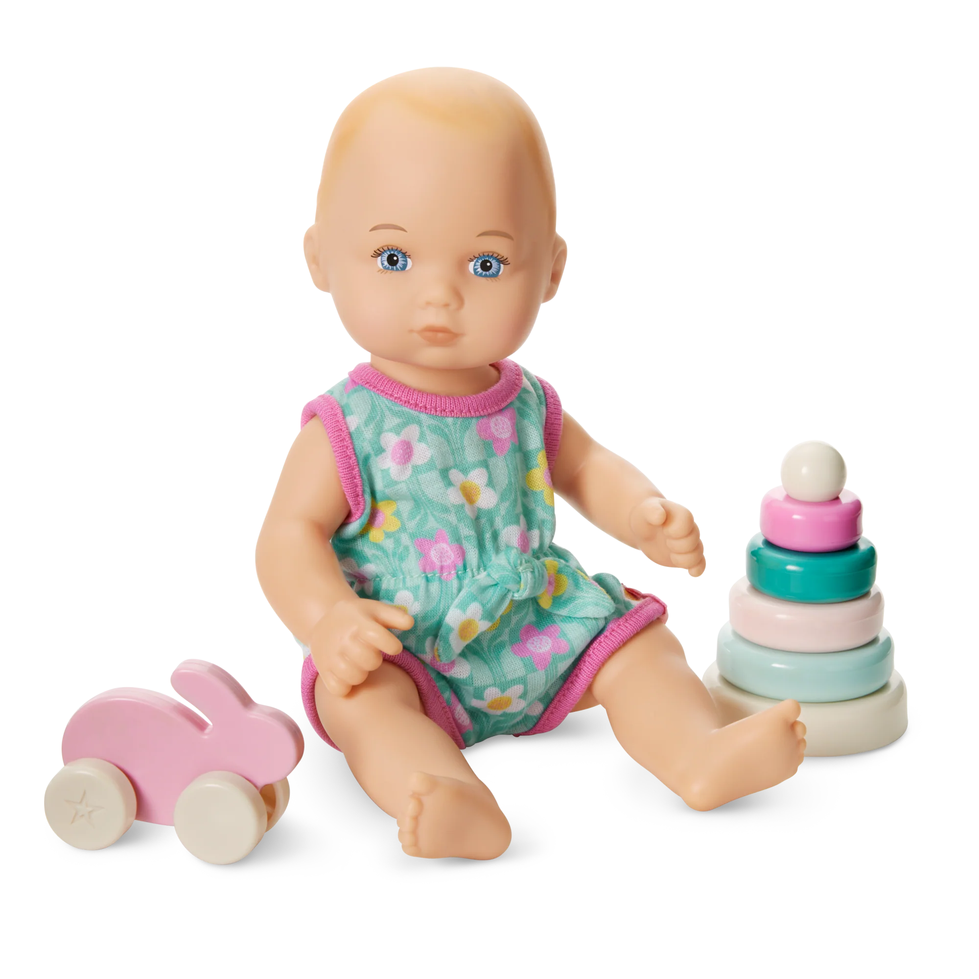 Little Bitty Baby™ Flower Romper & Play Set for 7.75-inch Dolls