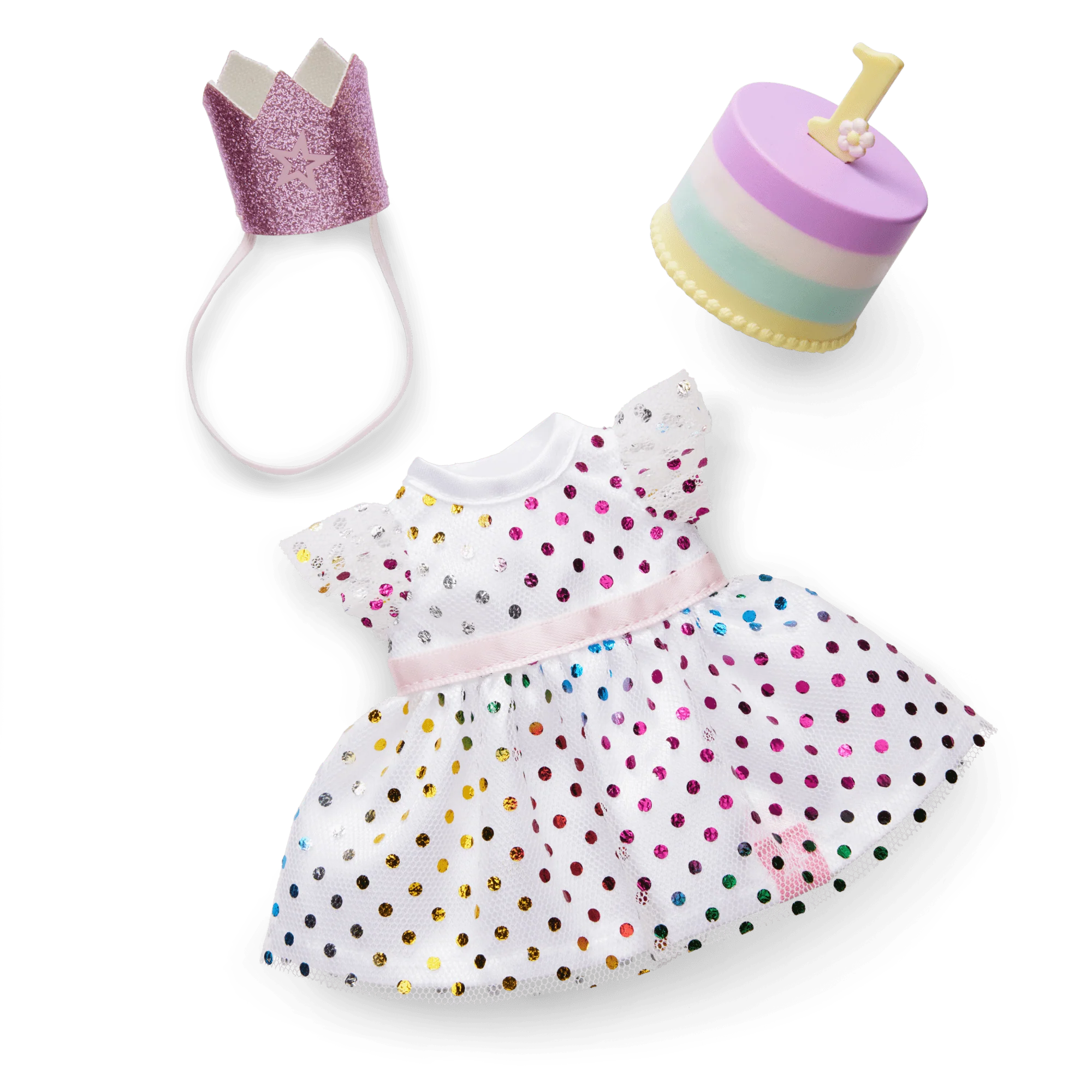 Little Bitty Baby™ First Birthday Celebration Set for 7.75-inch Dolls