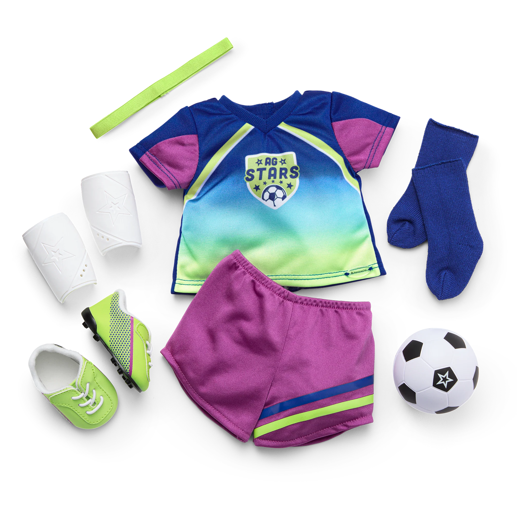 Game Day Soccer Uniform for 18-inch Dolls