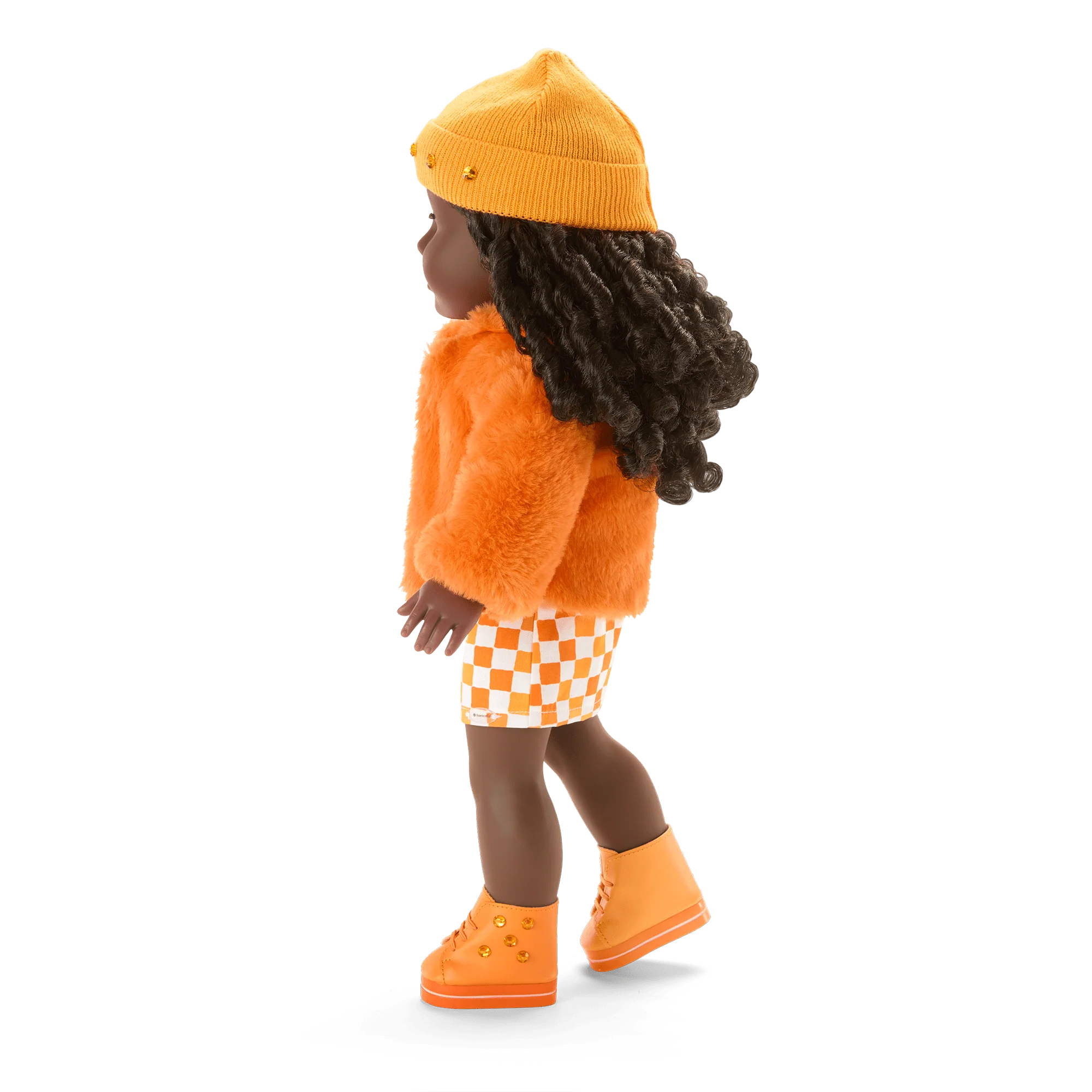 November Shimmering Citrine Outfit for 18-inch Dolls
