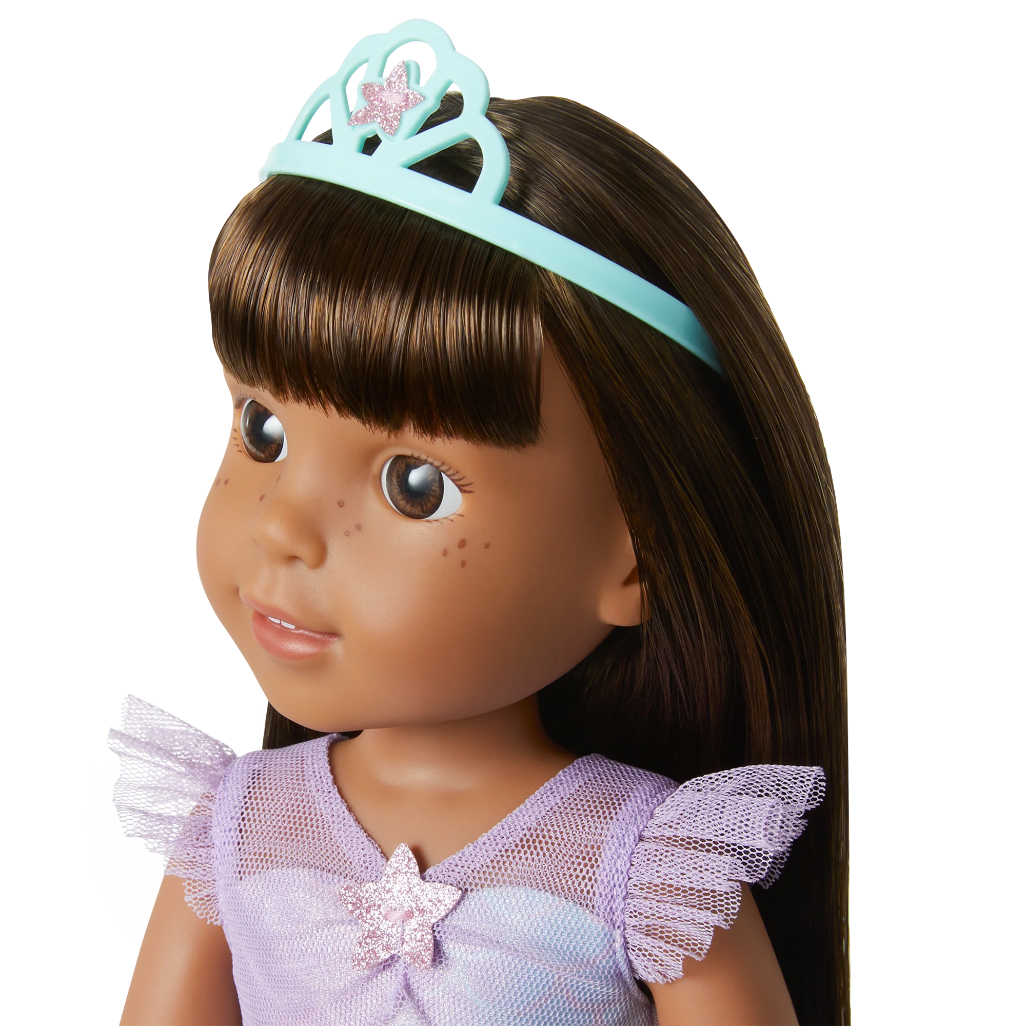 2-in-1 Sparkly Mermaid Outfit for WellieWishers™ Dolls