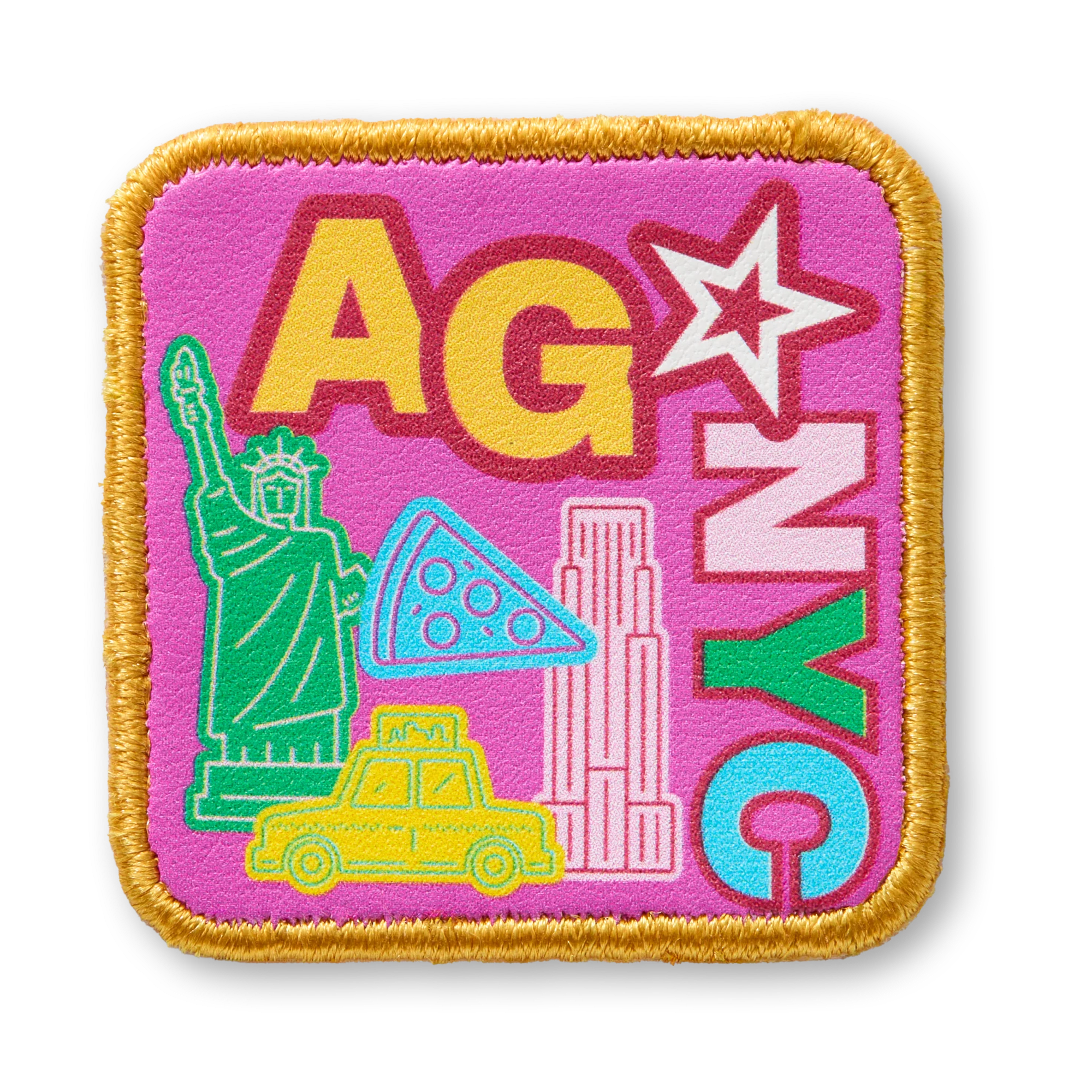 AG™ New York Stick-On Patch 1 AG™ New York Stick-On Patch