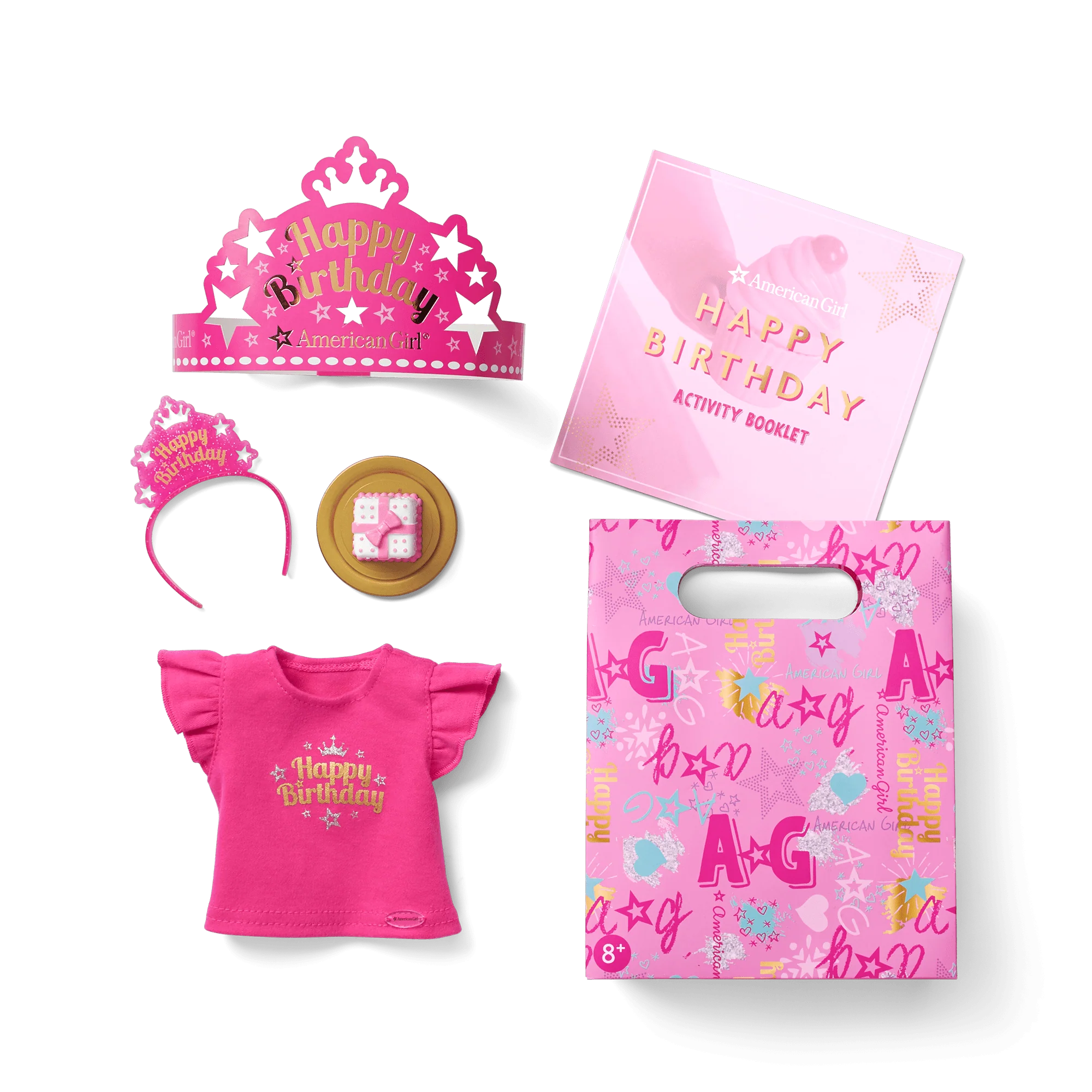 American Girl® Happy Birthday Goody Bag Bundle (4 Pack)