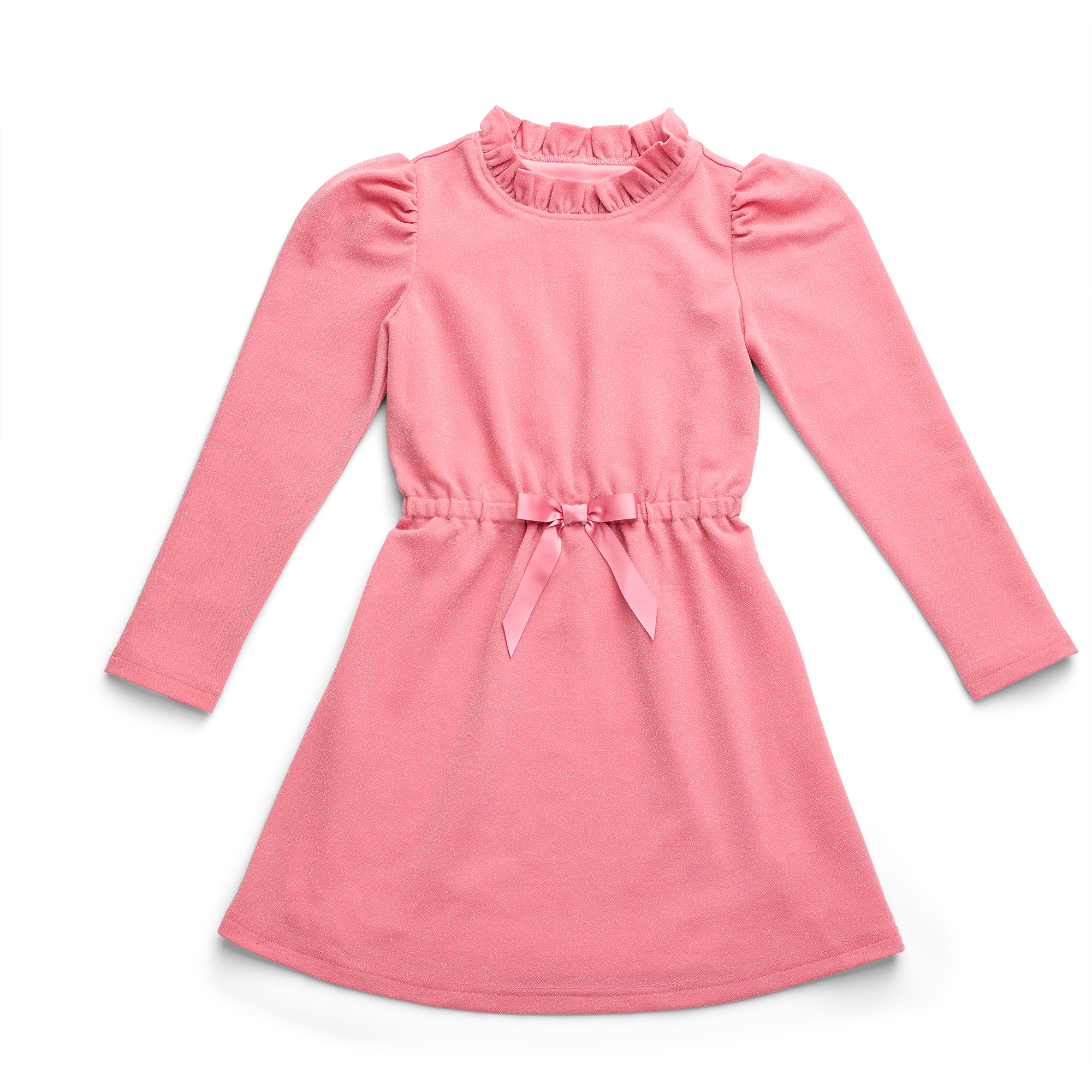 American Girl® x Something Navy Rosy Radiance Puff-Sleeve Dress for Girls