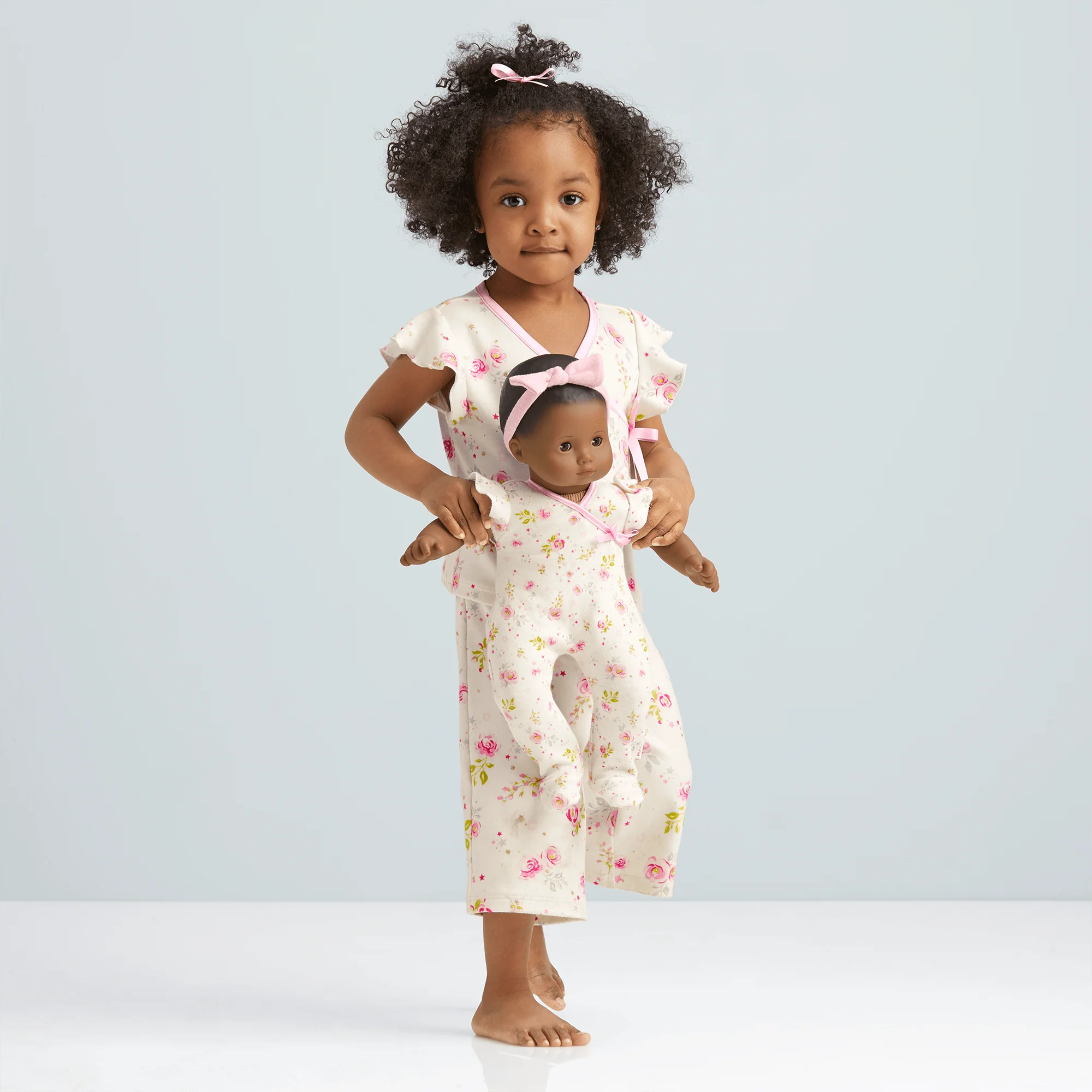 Beautiful Blooms Pajamas for Little Girls & Bitty Baby® Dolls 2 Beautiful Blooms Pajamas for Little Girls & Bitty Baby® Dolls