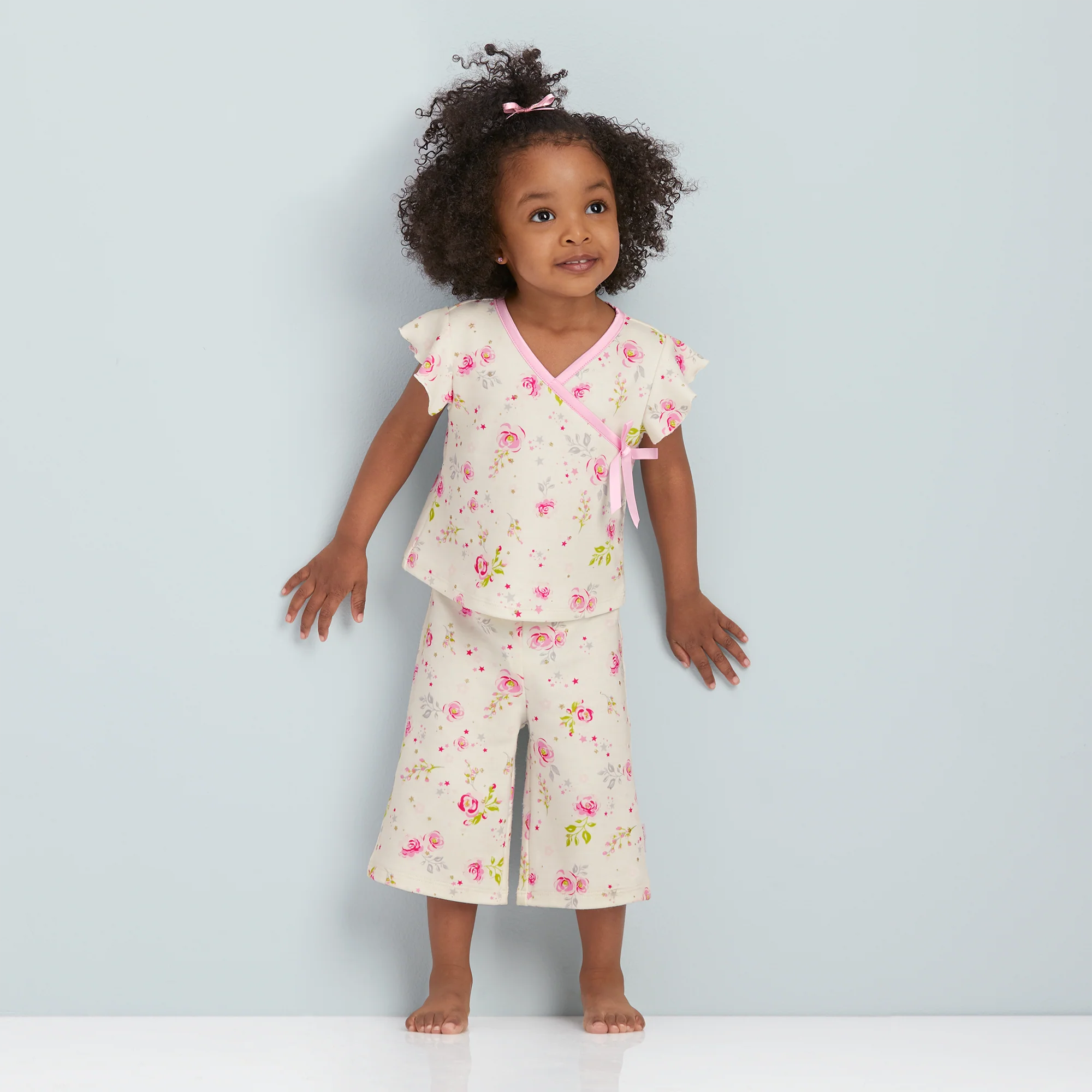 Beautiful Blooms Pajamas for Little Girls & Bitty Baby® Dolls 5 Beautiful Blooms Pajamas for Little Girls & Bitty Baby® Dolls