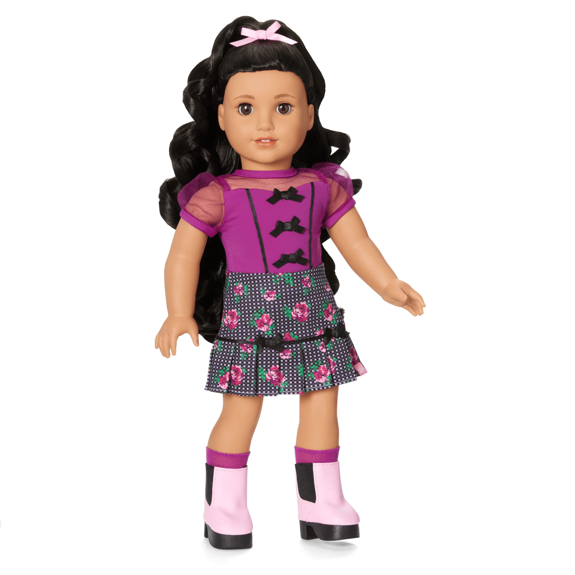 Bows & Blooms Outfit for 18-inch Dolls 2 Bows & Blooms Outfit for 18-inch Dolls