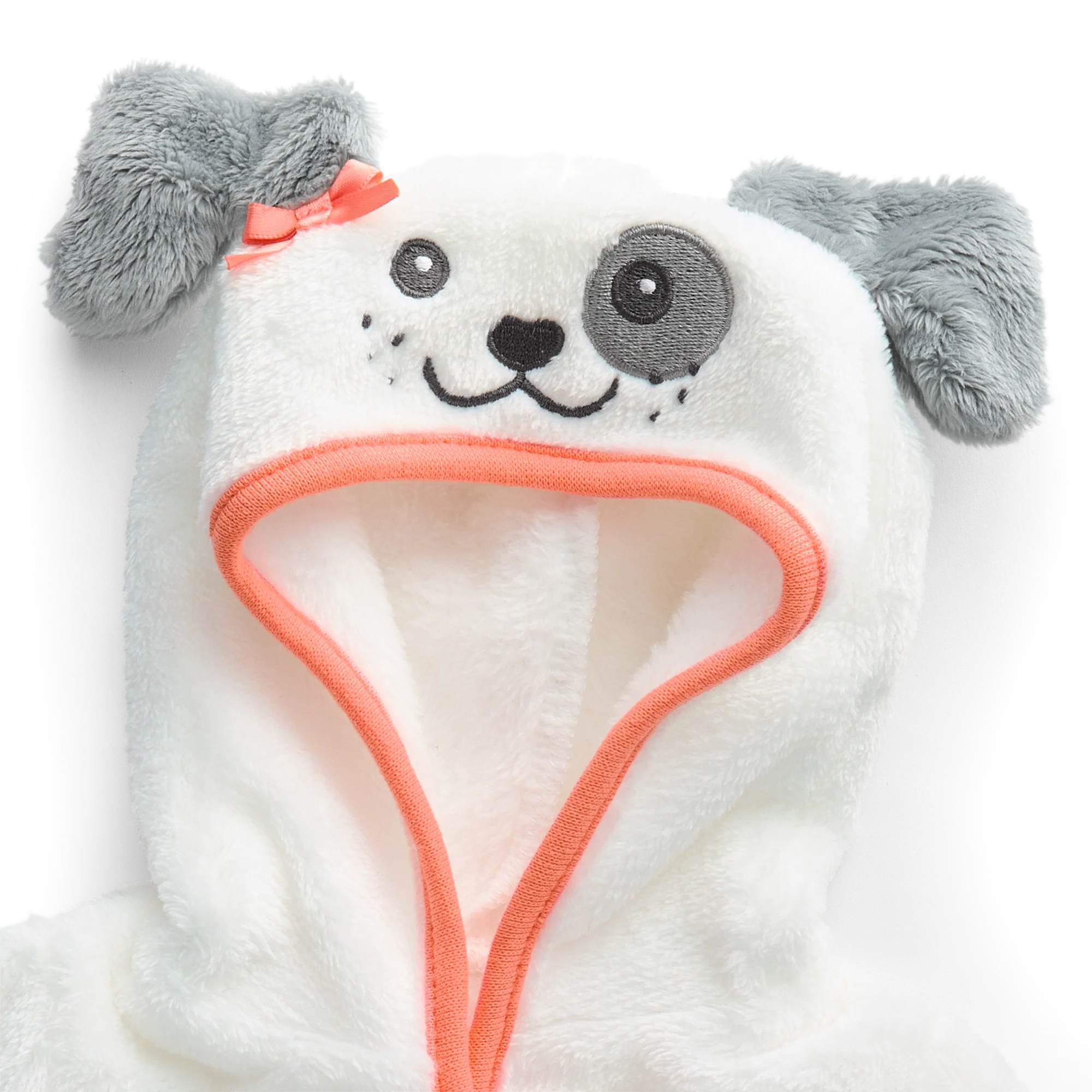 Comfy Puppy Robe Set for Girls & 18-inch Dolls