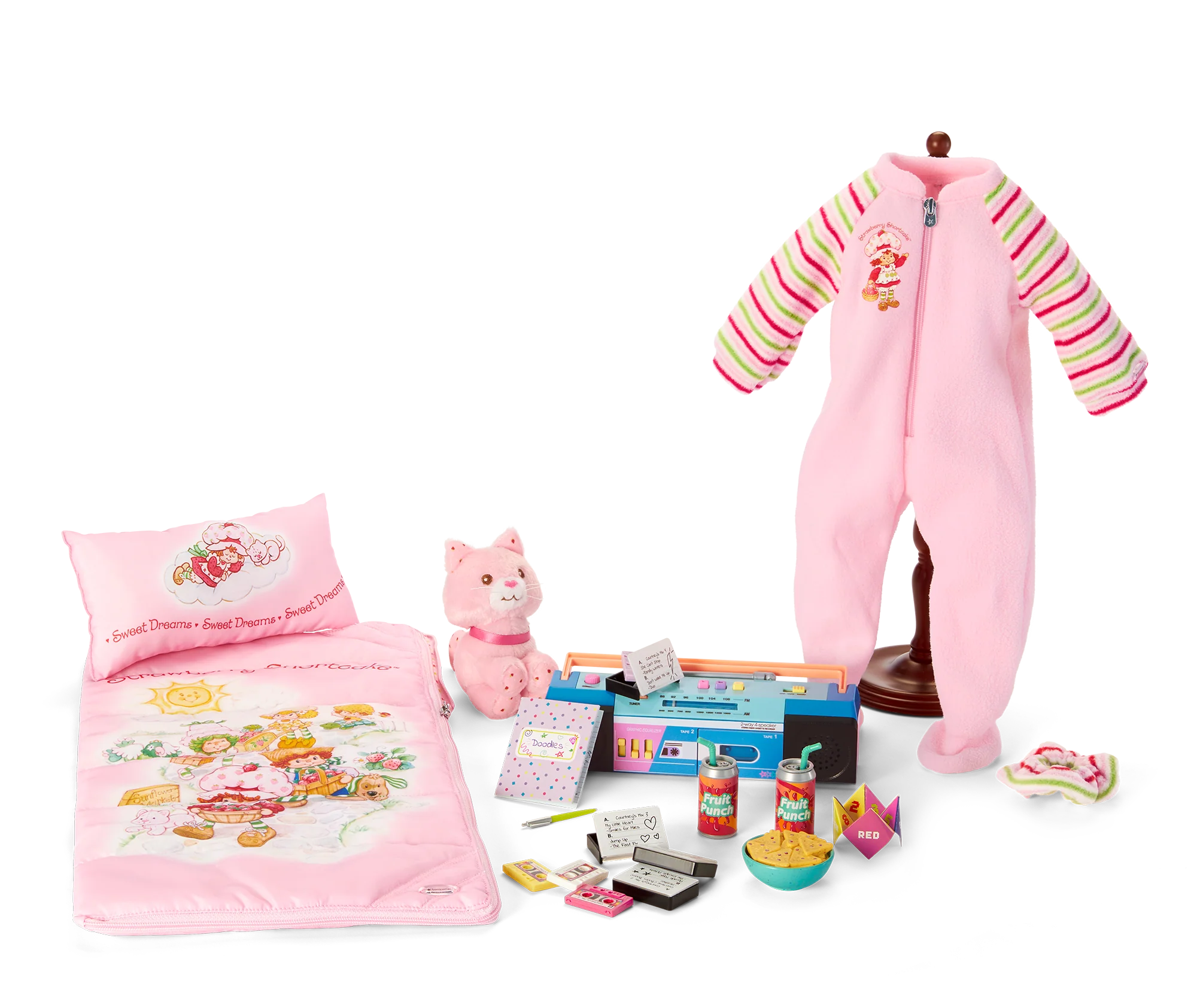 Courtney’s™ Strawberry Shortcake™ Sleepover Bundle (Historical Characters)