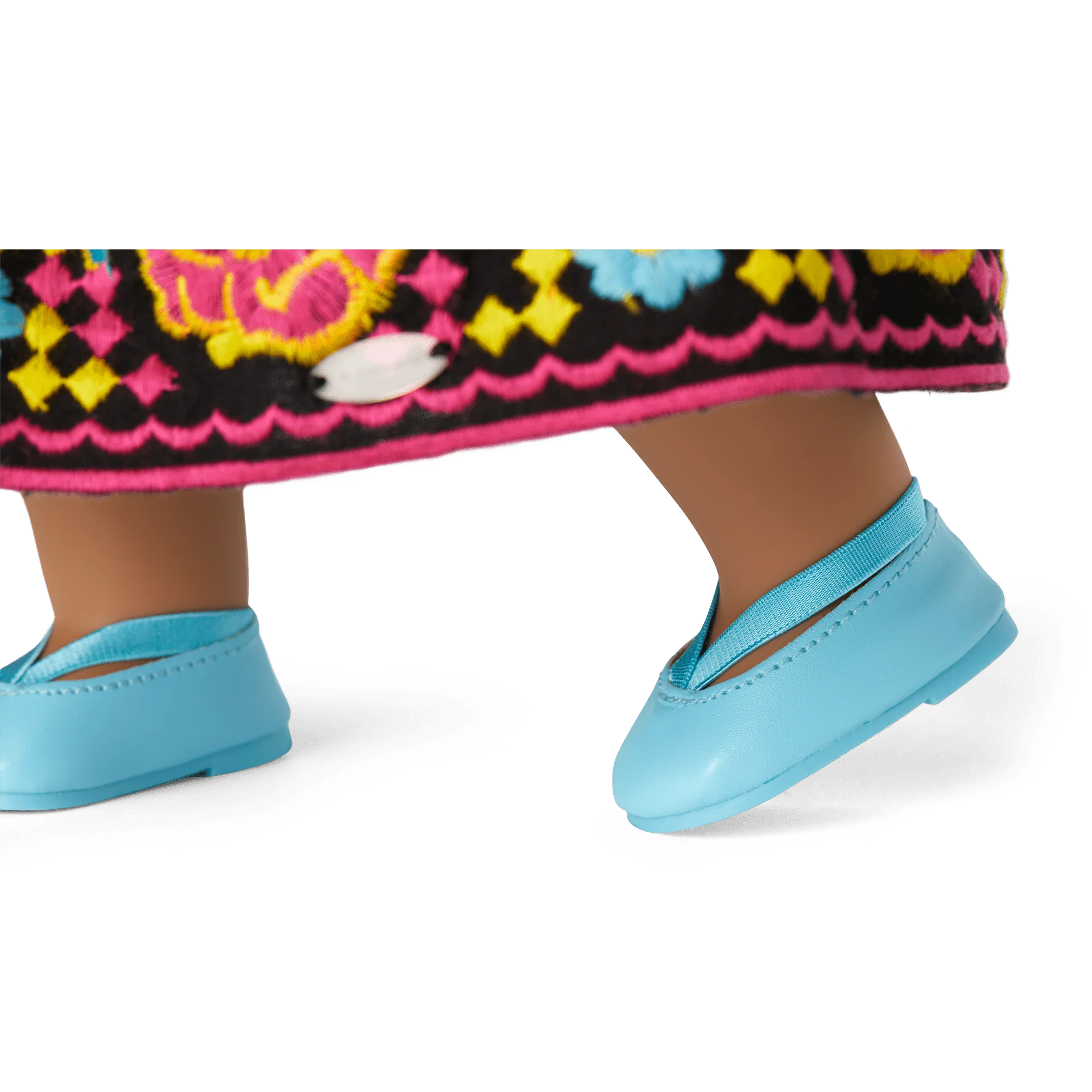 Día de Muertos Celebration Outfit for 18-inch Dolls