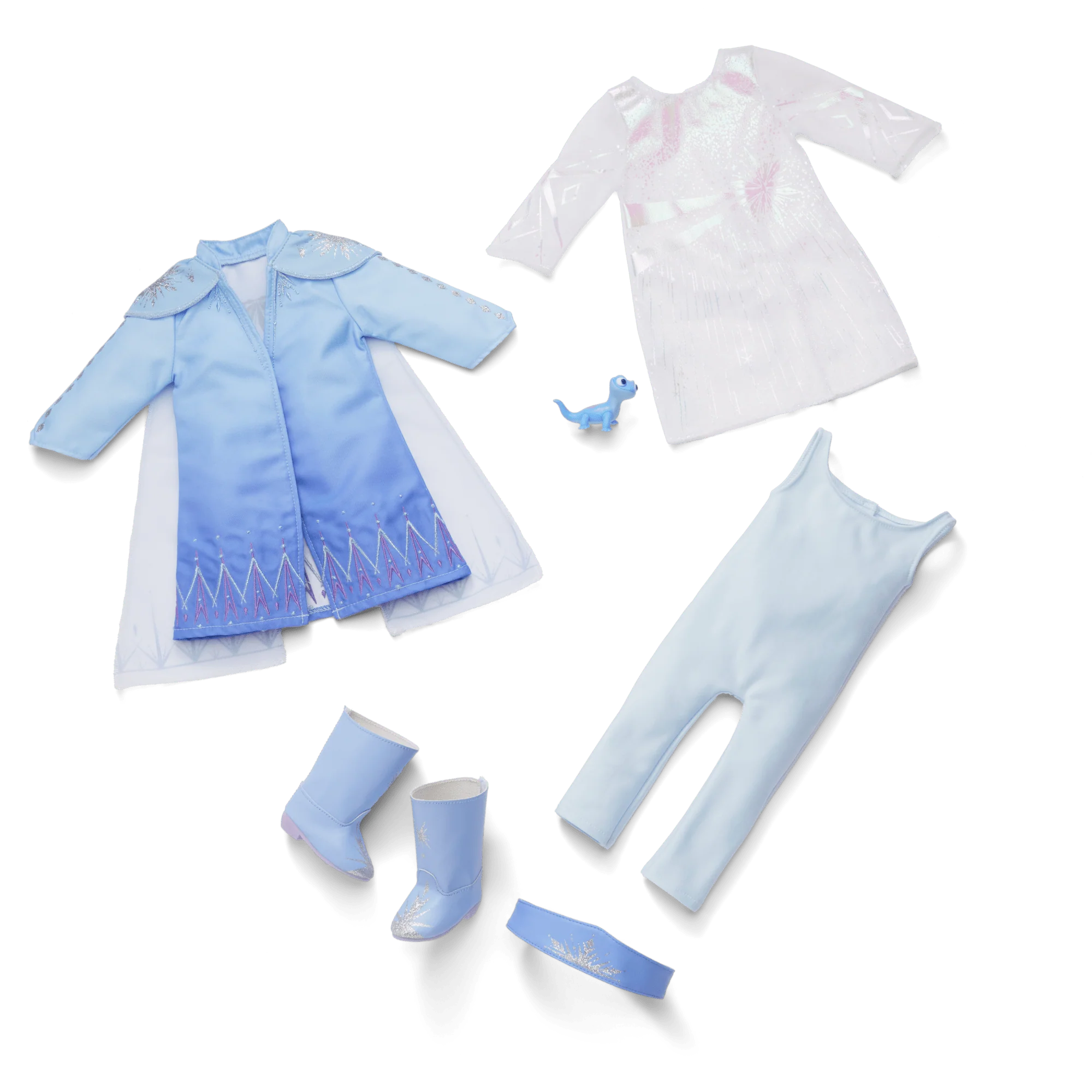 Disney Frozen Elsa Travel Outfit & Bruni for 18-inch Dolls by American Girl®