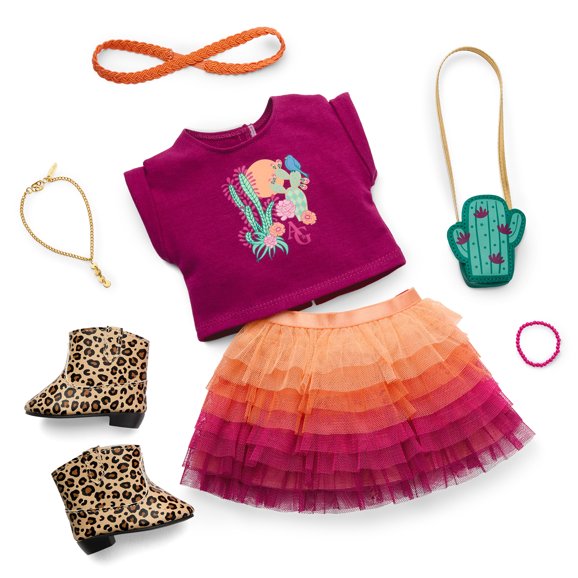 Fun in the Southwest Travel Outfit for 18-inch Dolls