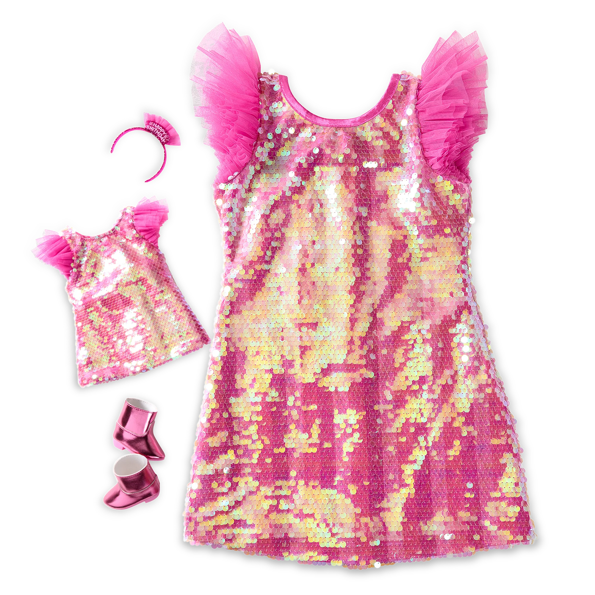Happy Birthday to You Dresses for Girls & 18-inch Dolls