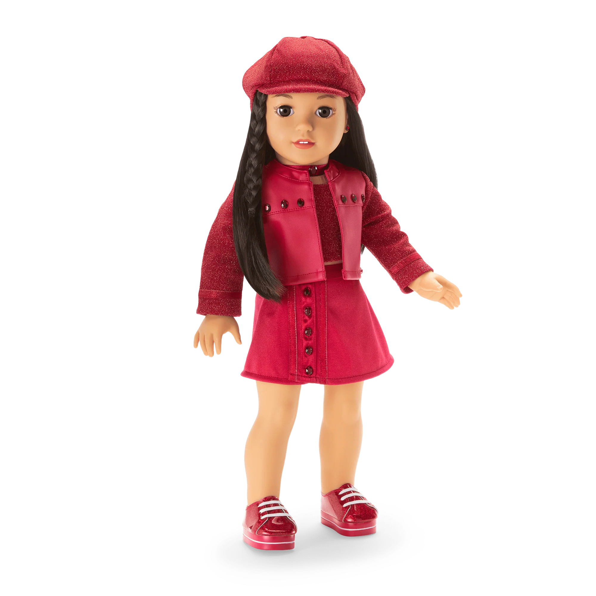 January Gorgeous Garnet Outfit for 18-inch Dolls 2 January Gorgeous Garnet Outfit for 18-inch Dolls