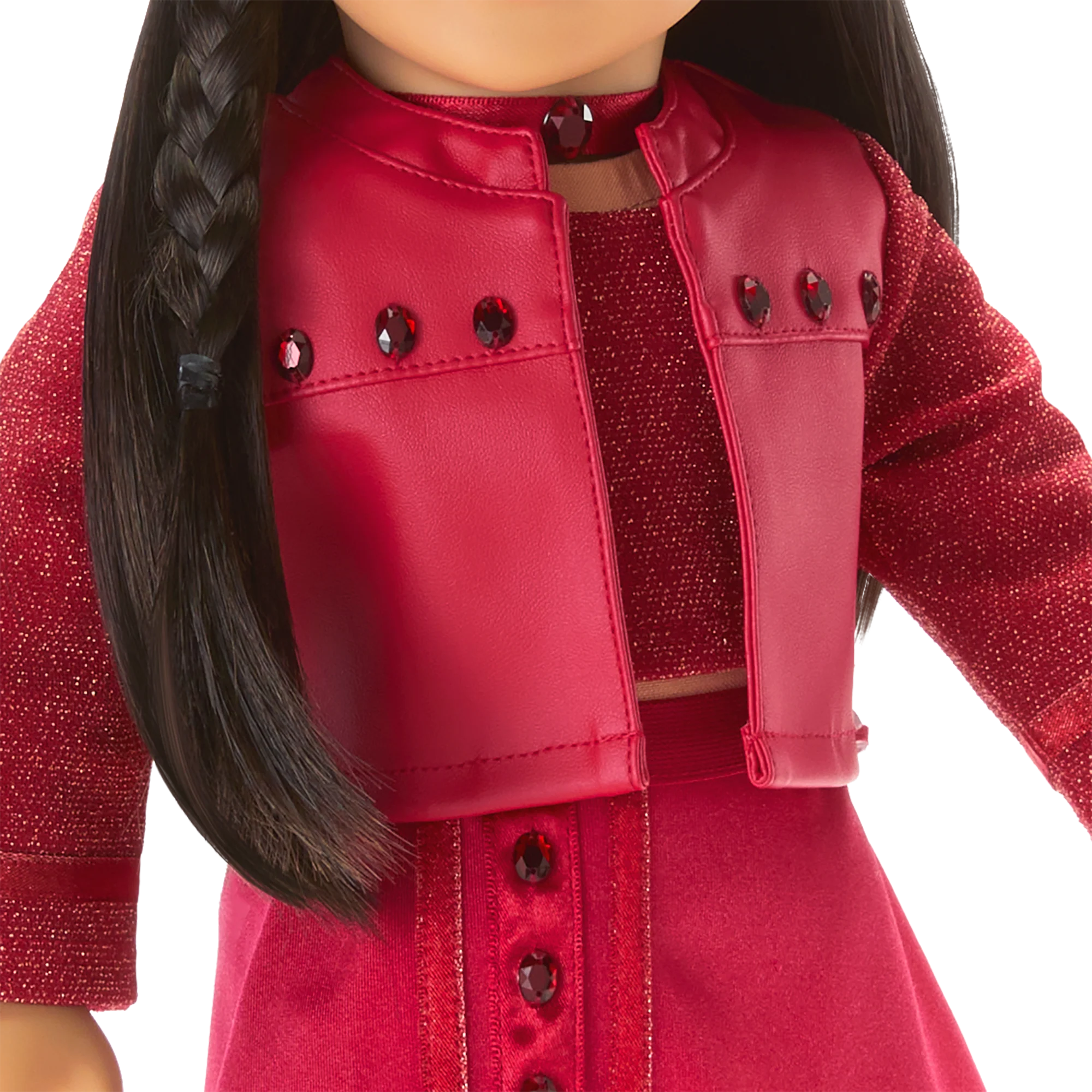 January Gorgeous Garnet Outfit for 18-inch Dolls 5 January Gorgeous Garnet Outfit for 18-inch Dolls
