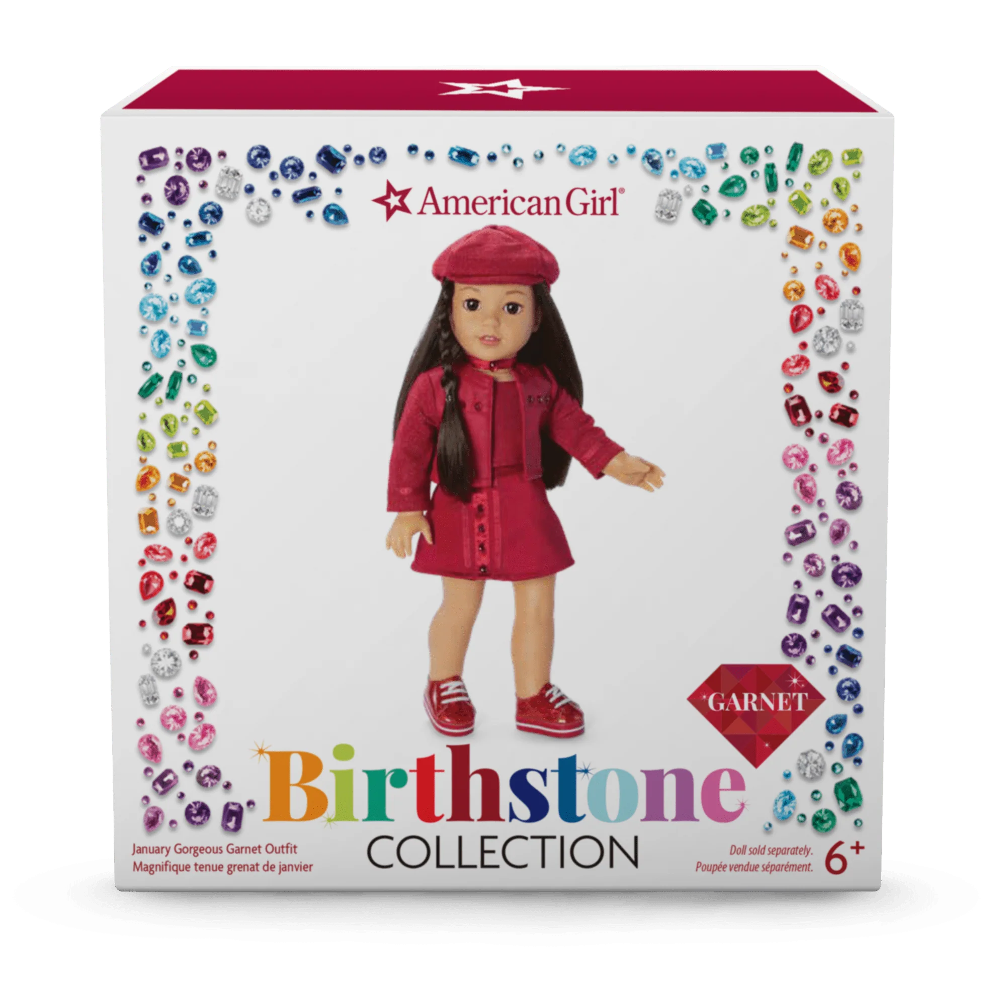 January Gorgeous Garnet Outfit for 18-inch Dolls 7 January Gorgeous Garnet Outfit for 18-inch Dolls