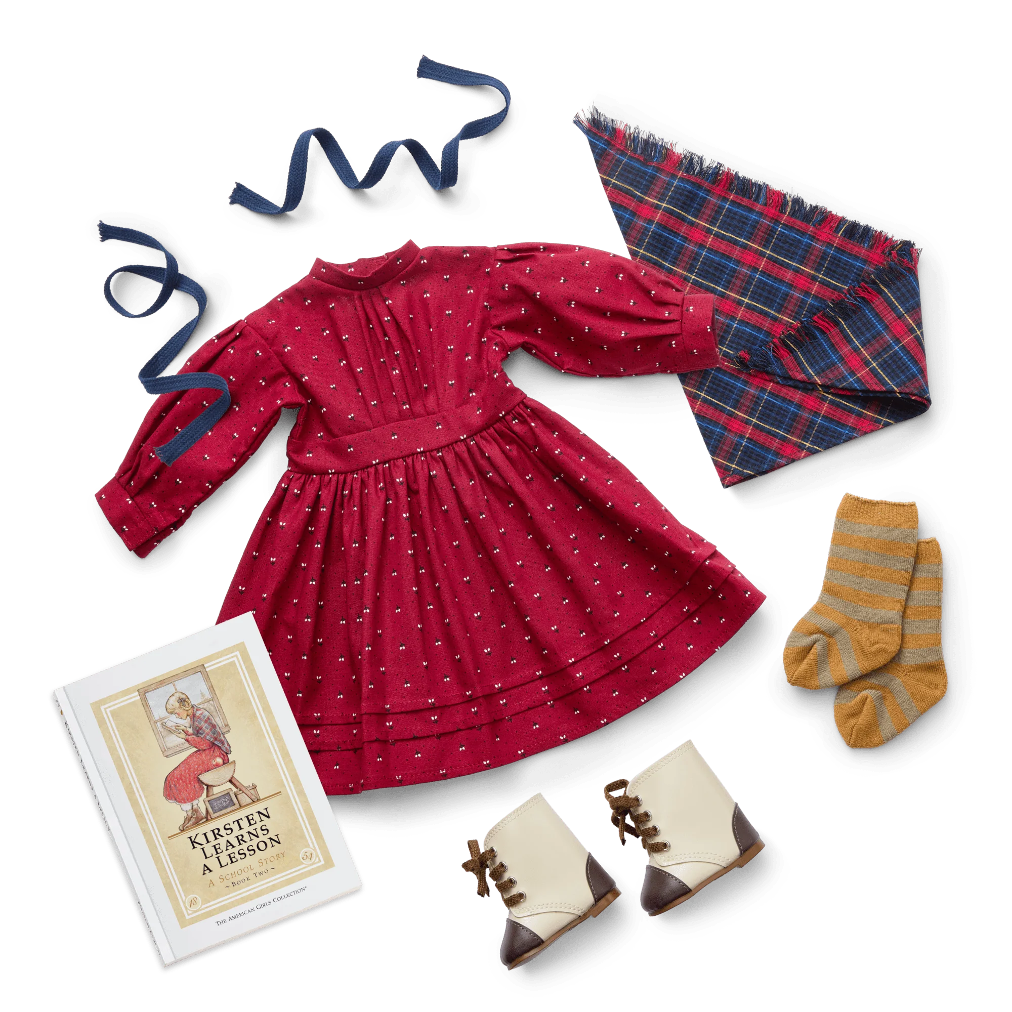 Kirsten’s™ School Outfit & Book (Historical Characters)