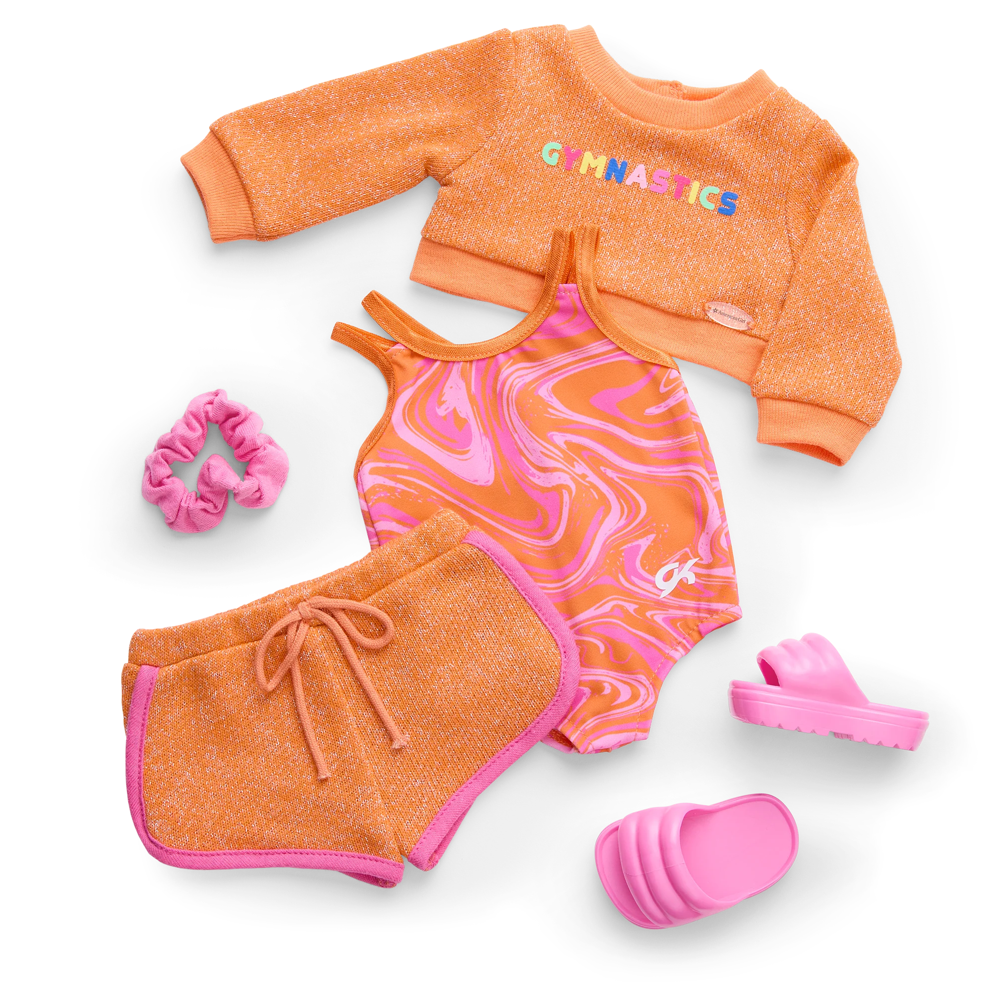 Lila's™ Gymnastics Practice Outfit for 18-inch Dolls (Girl of the Year™ 2024)