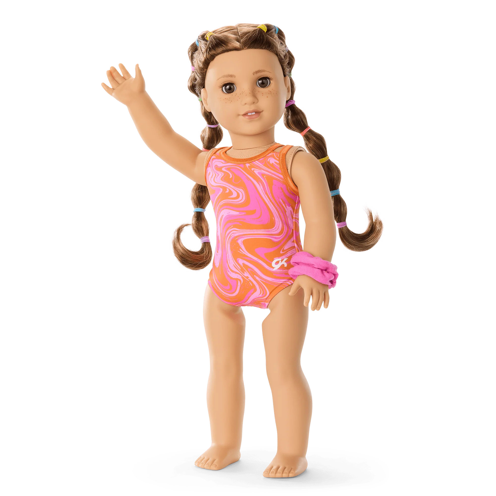 Lila's™ Gymnastics Practice Outfit for 18-inch Dolls (Girl of the Year™ 2024)