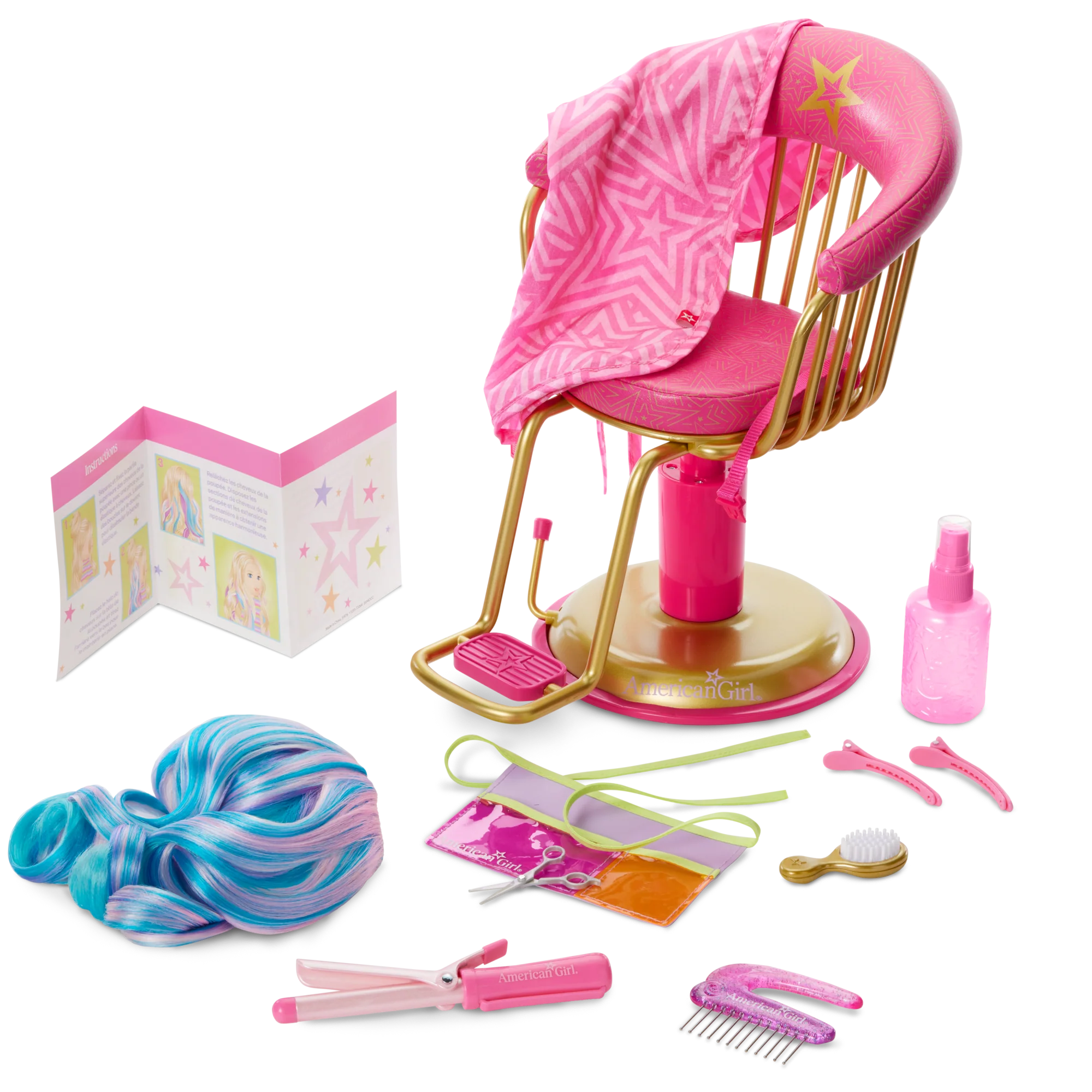 Long Hair Looks™ by Truly Me™ Salon Chair & Accessories for 18-inch Dolls