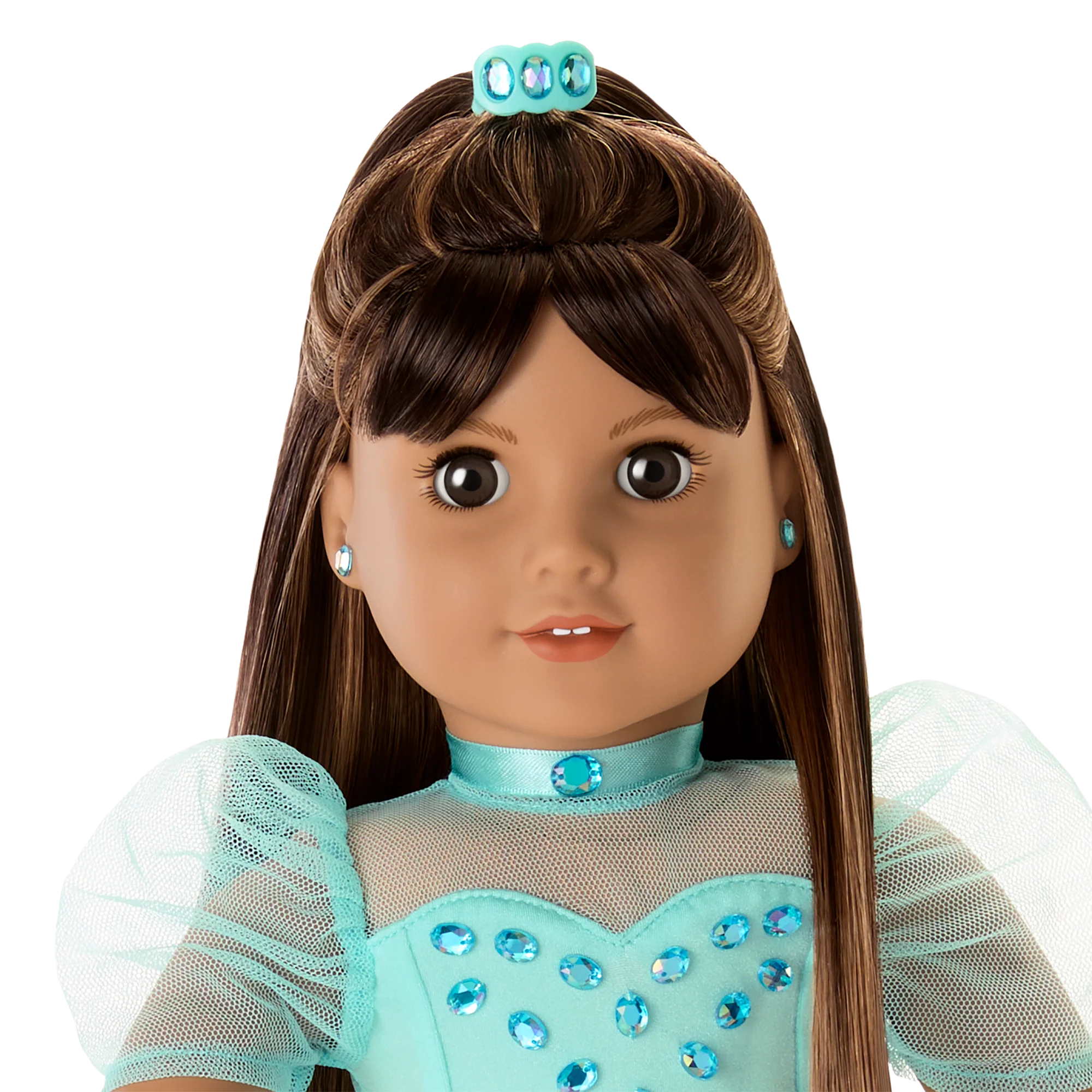 March Gleaming Aquamarine Outfit for 18-inch Dolls 4 March Gleaming Aquamarine Outfit for 18-inch Dolls