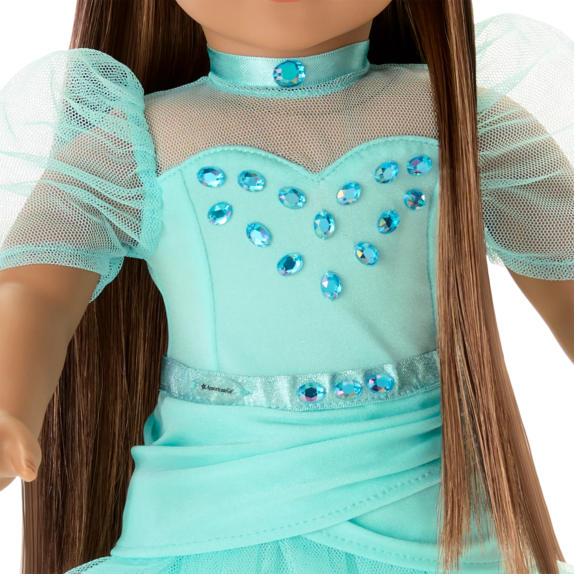 March Gleaming Aquamarine Outfit for 18-inch Dolls 5 March Gleaming Aquamarine Outfit for 18-inch Dolls
